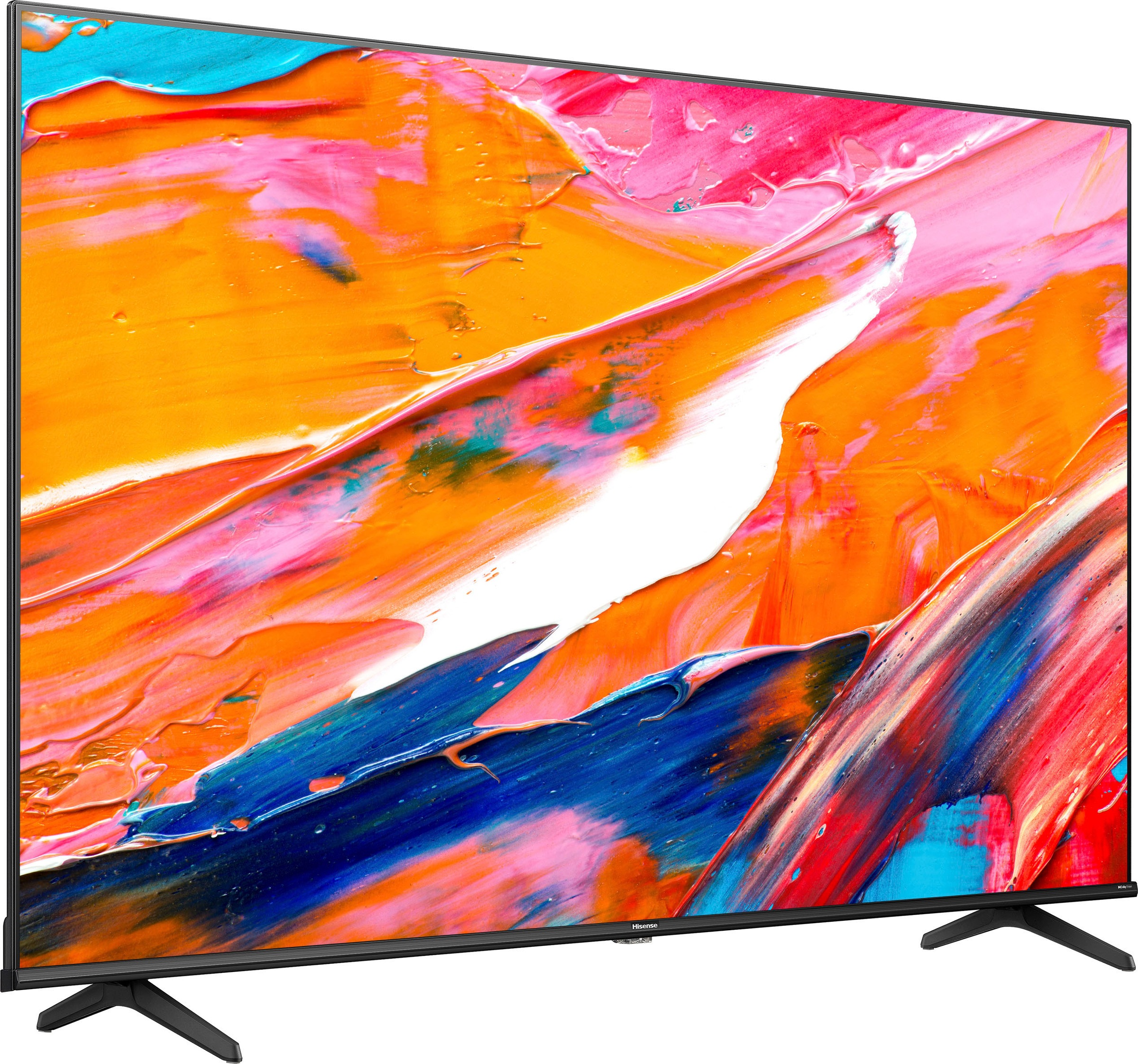 Hisense LED-Fernseher, 139 cm/55 Zoll, 4K Ultra HD, Smart-TV, Smart-TV, Dolby Vision, Triple Tuner DVB-C/S/S2/T/T2