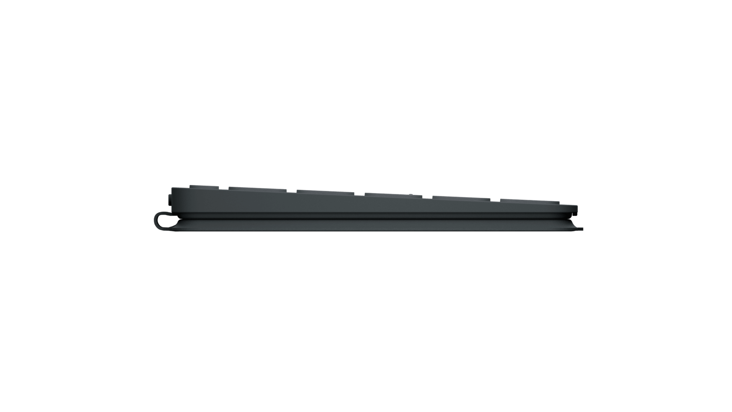 Logitech Gaming-Tastatur »Keys-To-Go 2 - GRAPHITE - DEU - WESTMID-511«, Bluetooth Low Energy technology