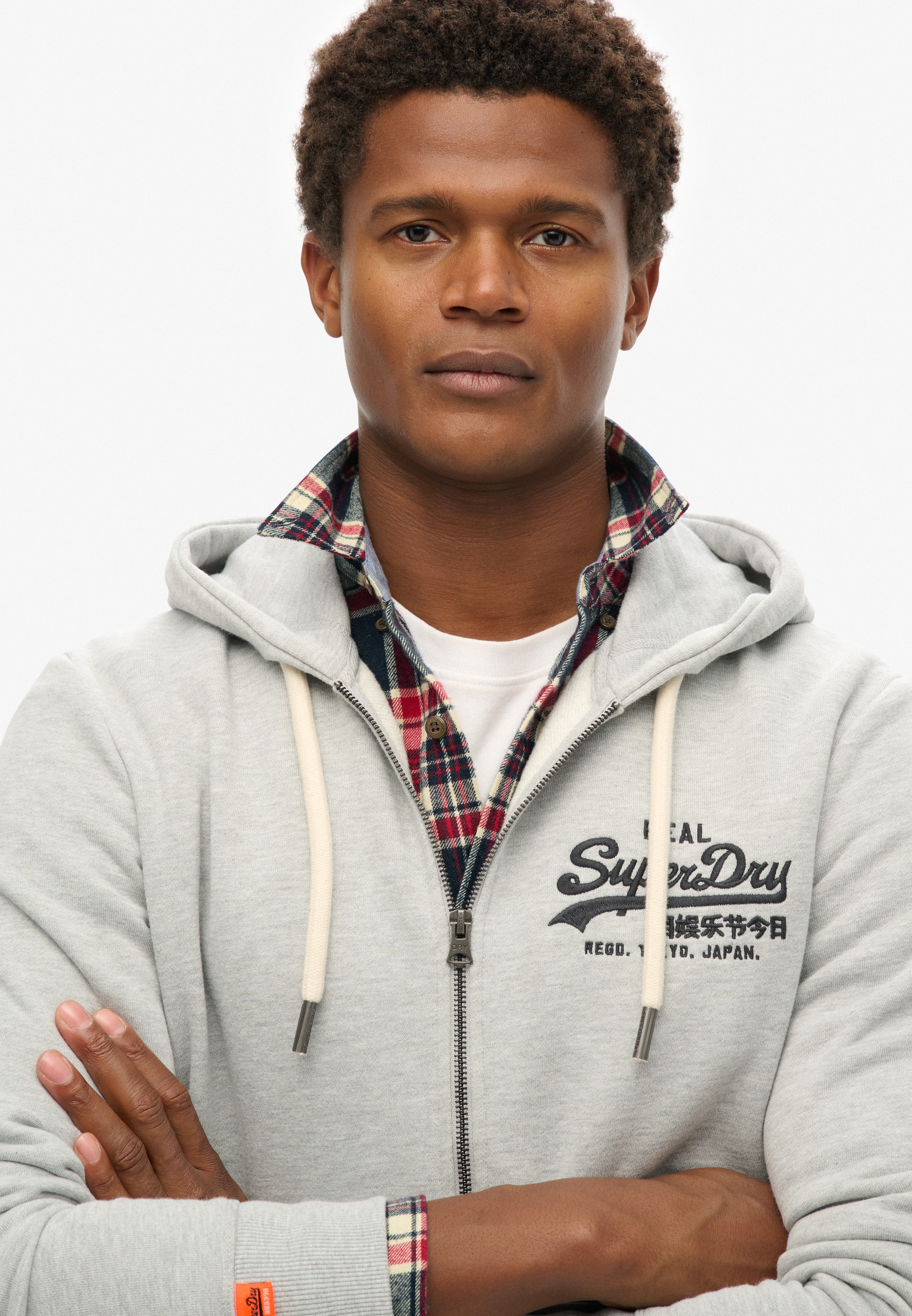 Superdry Kapuzensweatjacke »SD-VL EMBROIDERED ZIPHOOD«