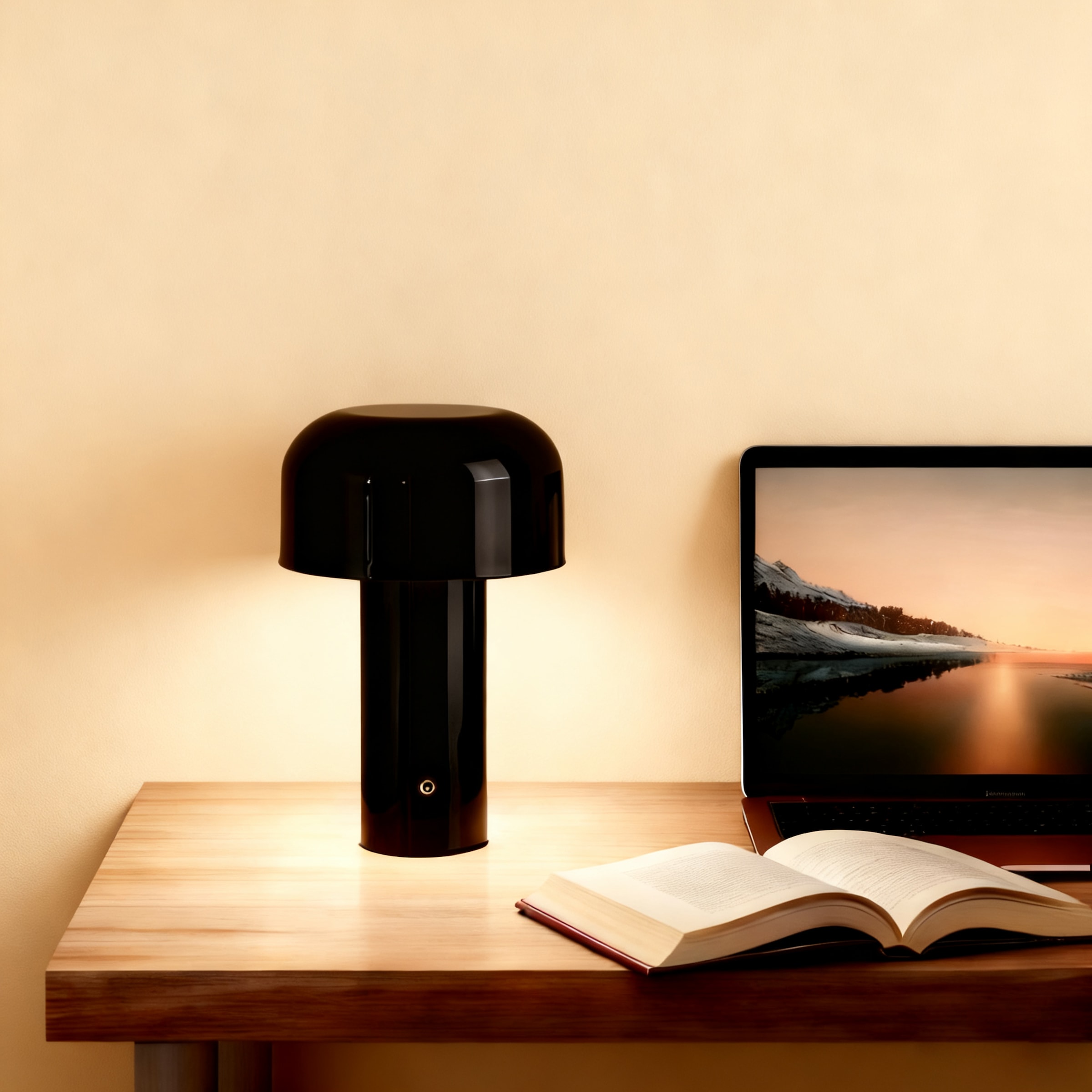 OTTO home LED Tischleuchte »Ronno« LED-Modul 1 Stk. warmweiß - kaltweiß USB-C, Akku, Typ-C-Ladekabel, CCT, Tischlampe kabellos, Akkulampe