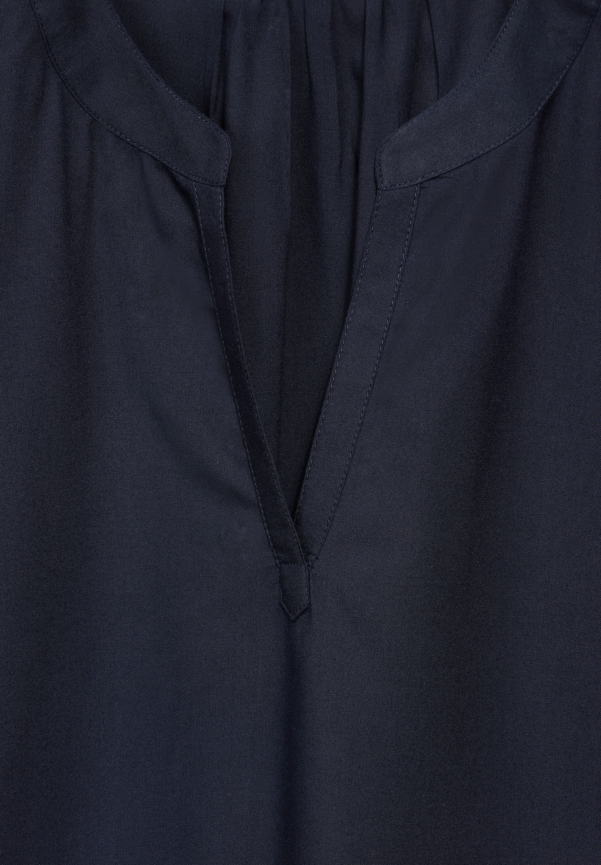 STREET ONE Kurzarmbluse, Blusenshirt aus reiner Viskose