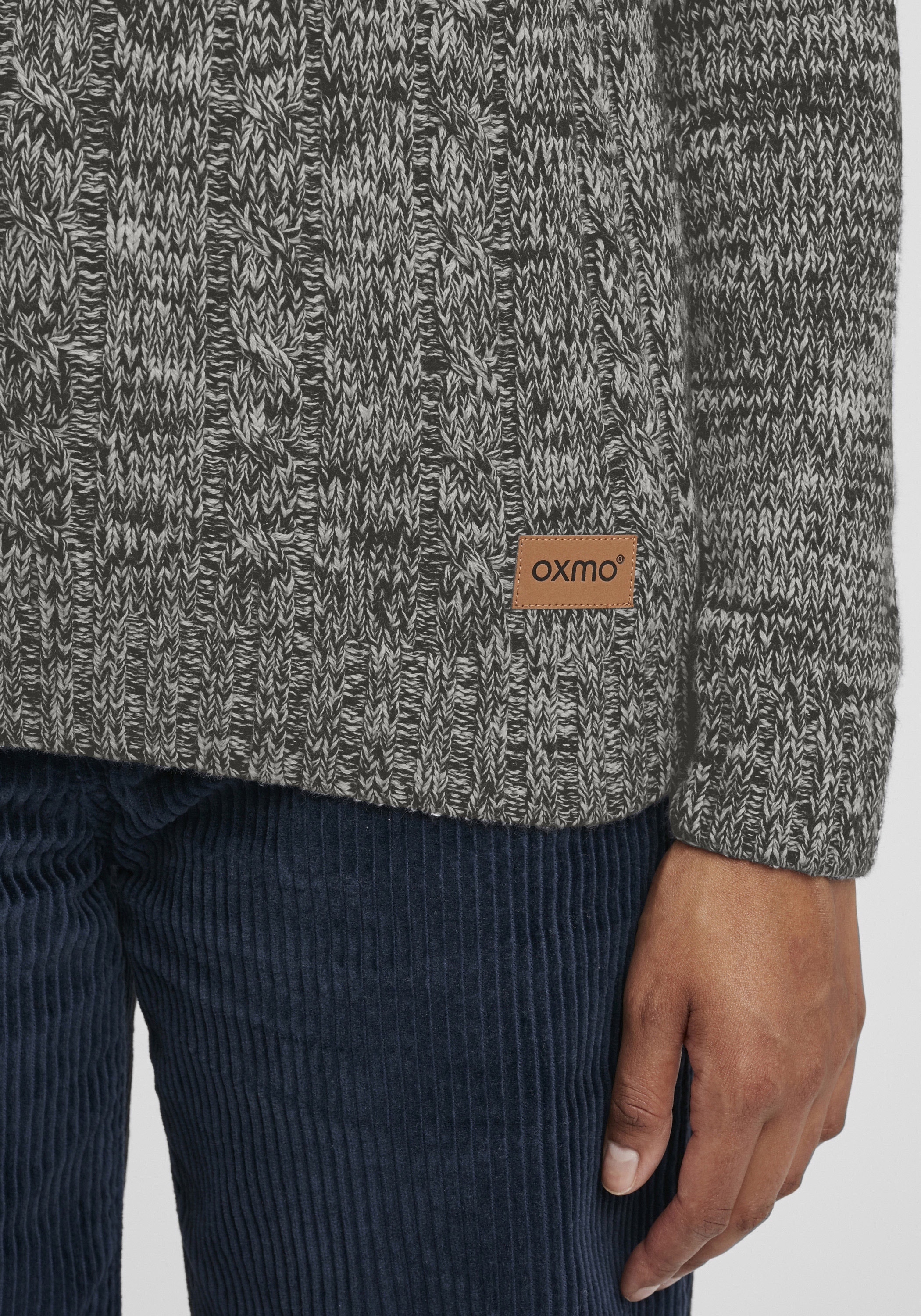 OXMO Strickfleece-Pullover »Strickpullover OXPhia«