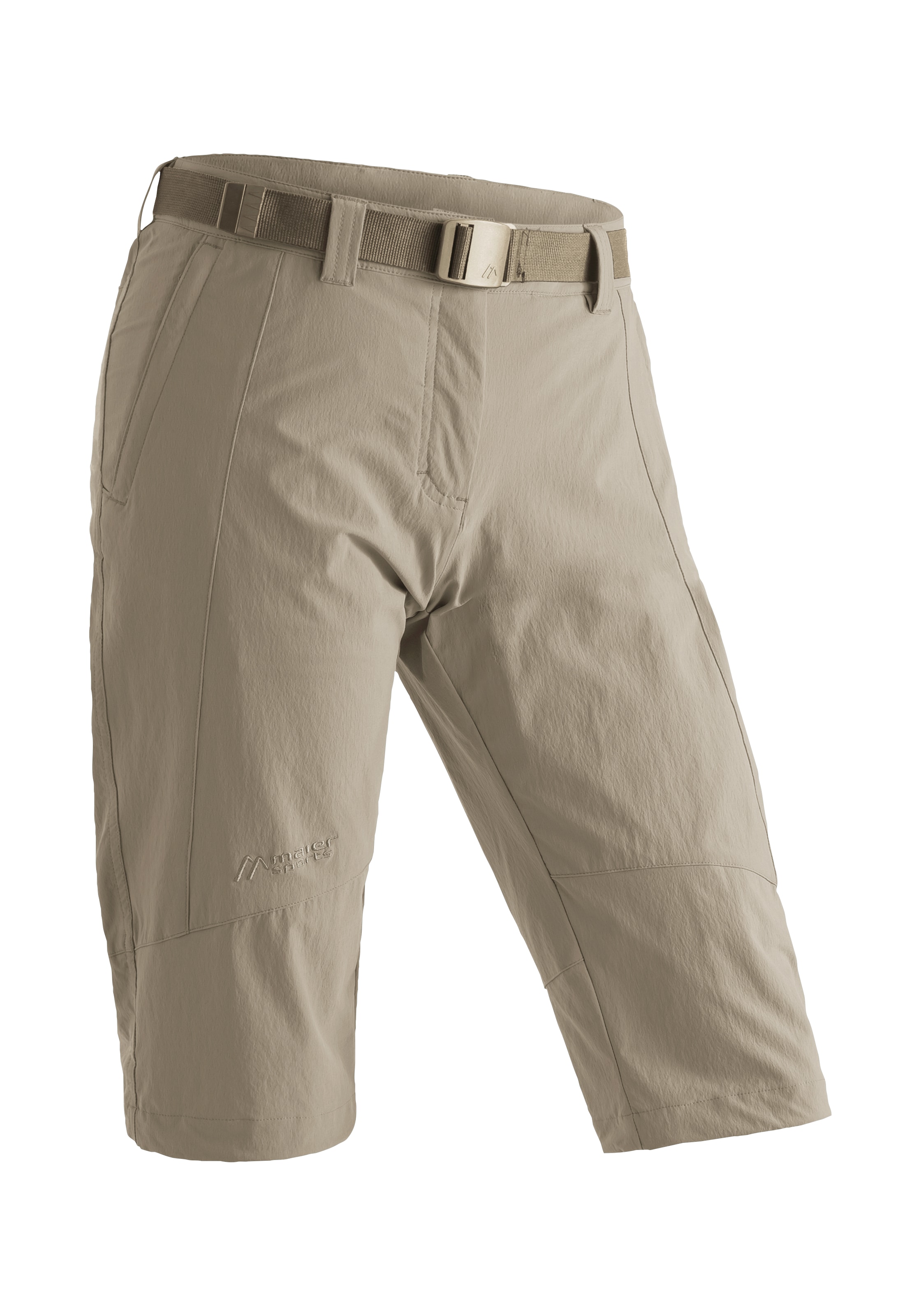 Maier Sports Caprihose »Kluane«, Damen Shorts, kurze Wanderhose, Outdoorhose mit 2 Taschen, Regular Fit