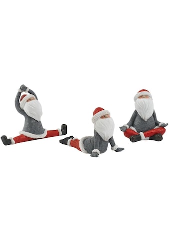 Weihnachtsfigur »Yoga-Santa«, (Set, 3 St.) kaufen