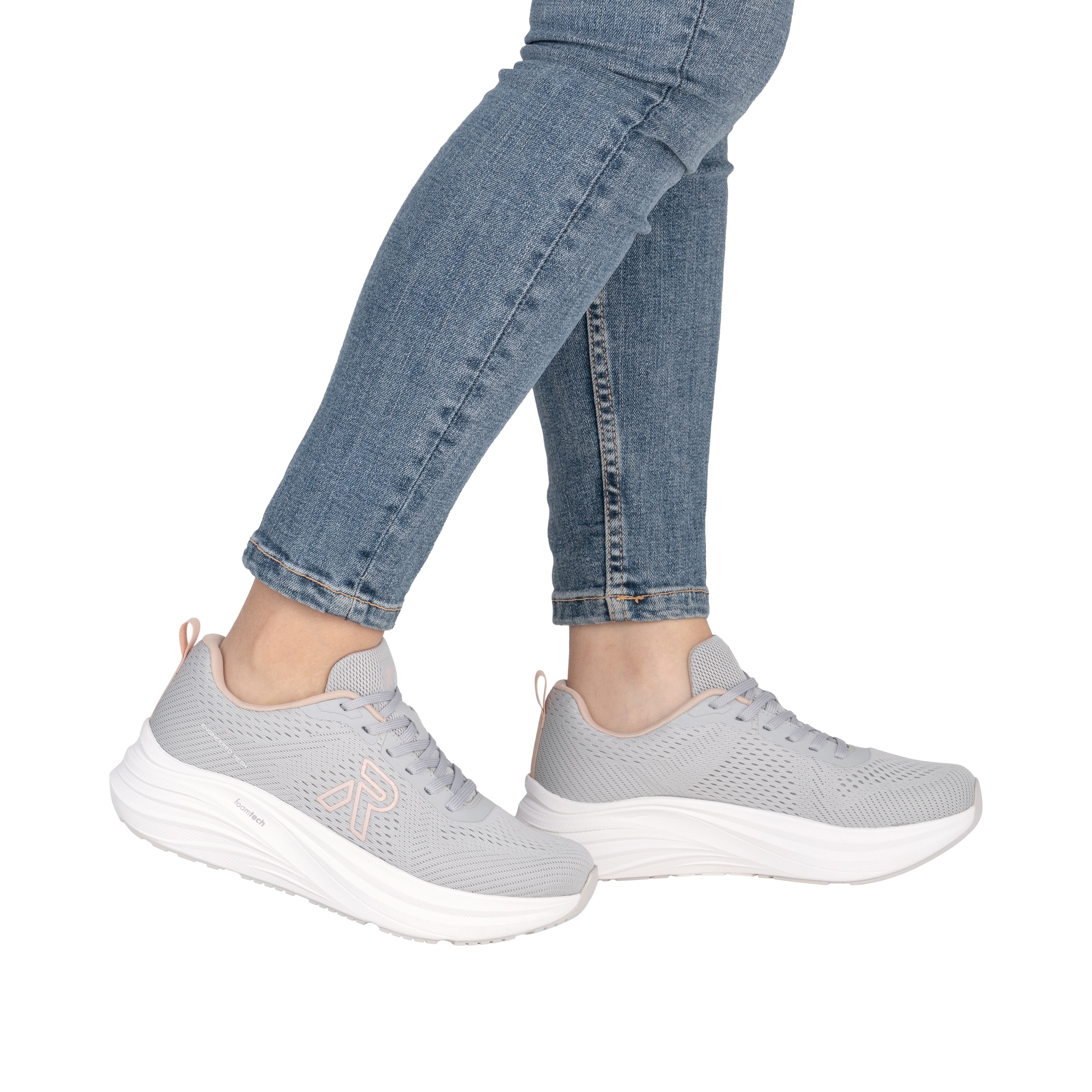 RIEKER Sport Plateausneaker  Freizeitschuh, Halbschuh, Schnürer mit leichter Laufsohle