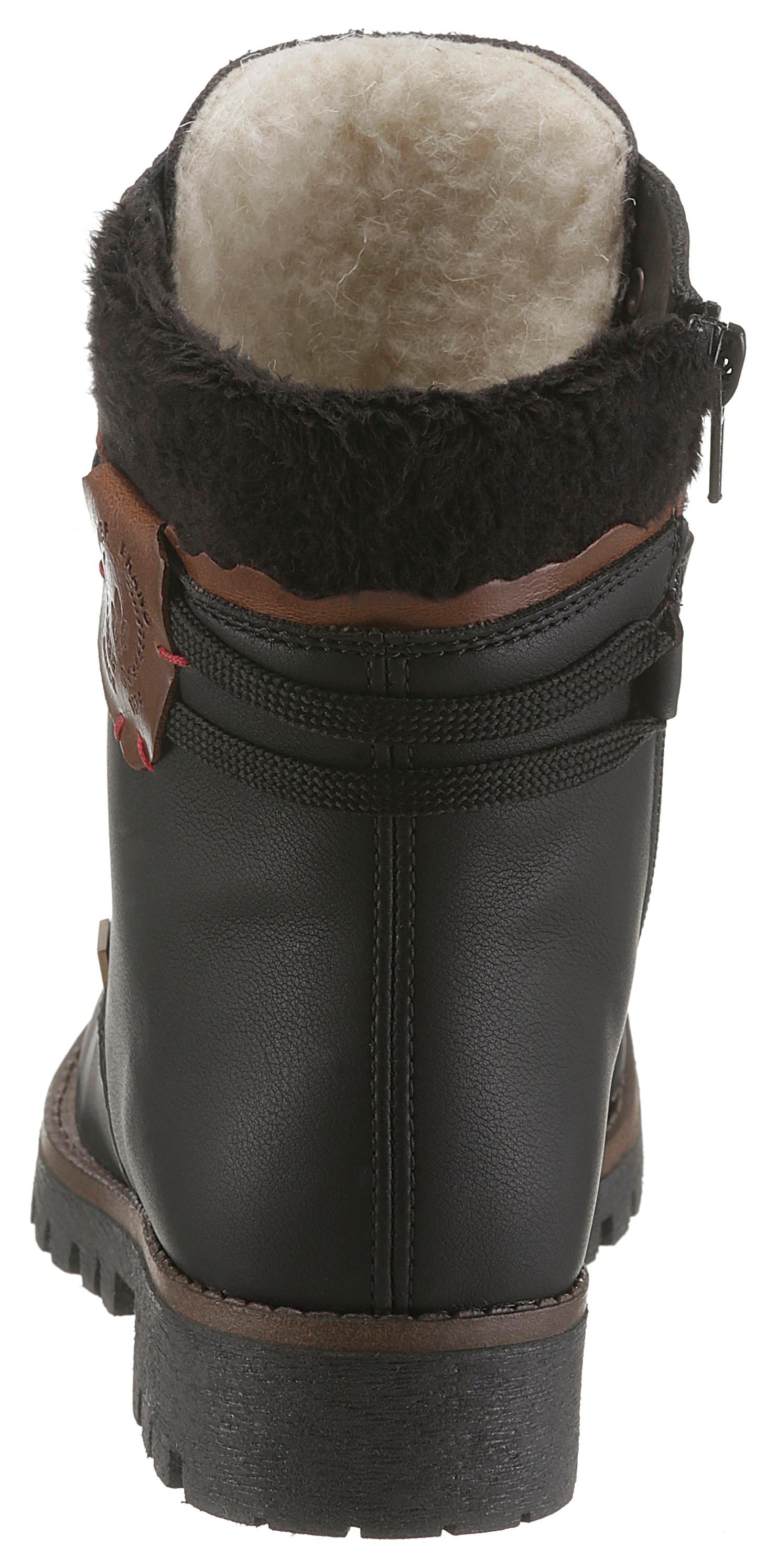 Rieker Winterboots, Winterstiefelette, Schnürstiefelette, Boots mit Tex-Ausstattung