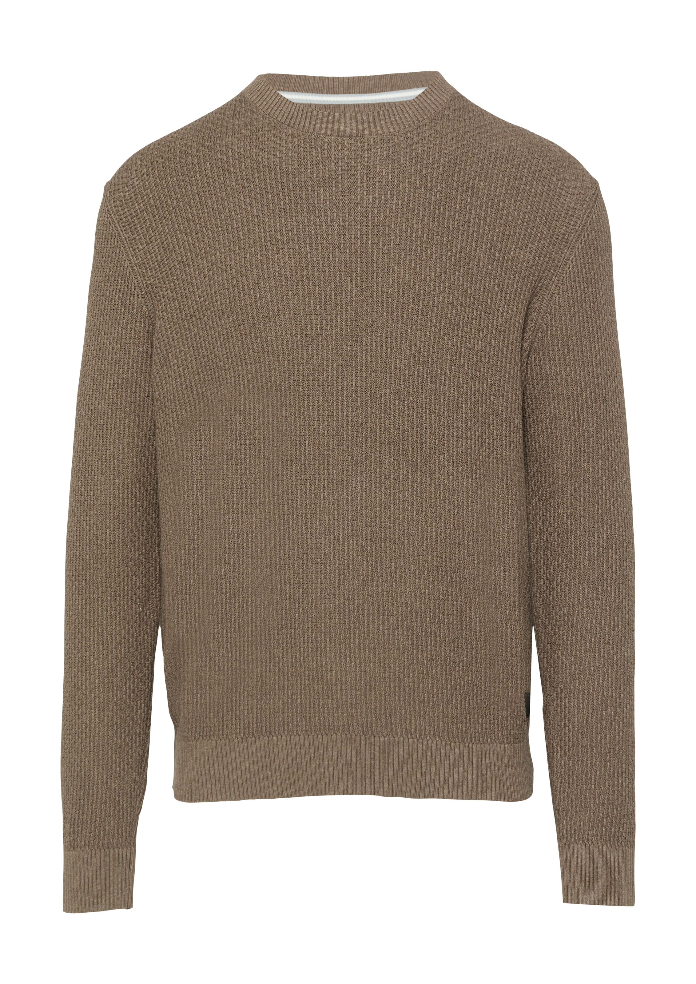 s.Oliver Strickpullover, mit Rundhalsausschnitt