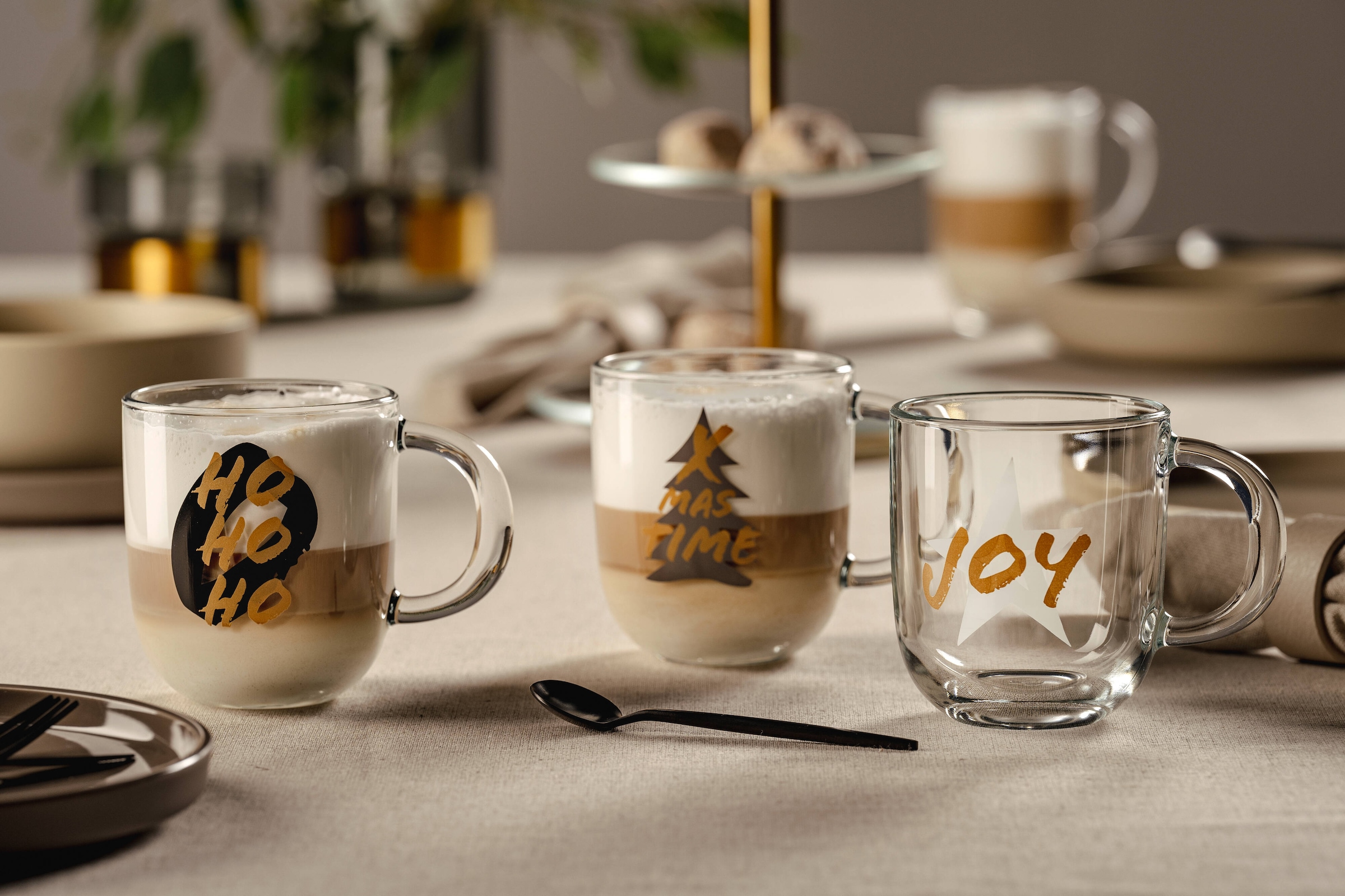 LEONARDO Tasse »SILENZIO mit Spruch« -HOHOHO-, 400ml