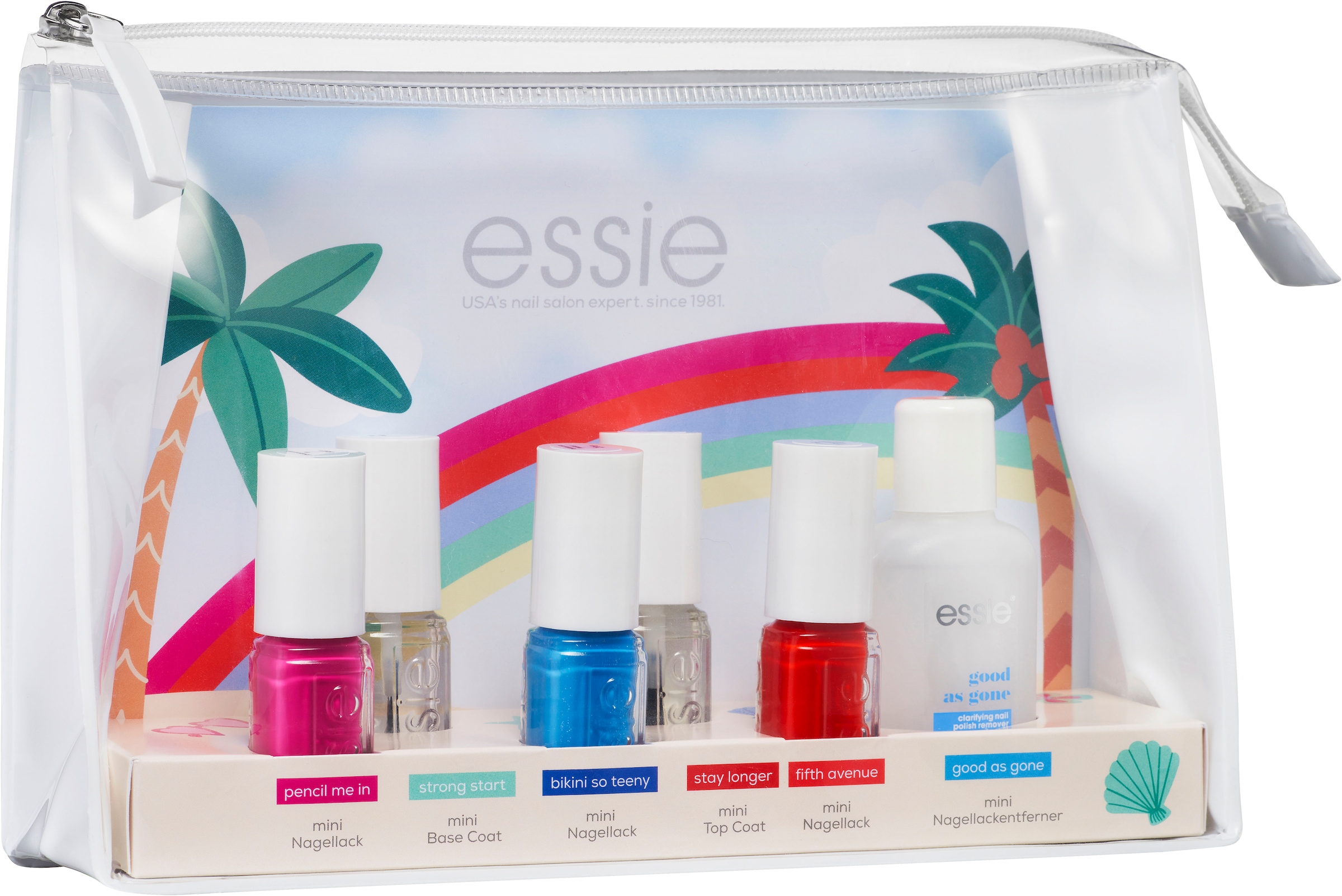 Nagellack-Set »Essie Essie Summer Set 2024«, mit natürlichen Inhaltsstoffen