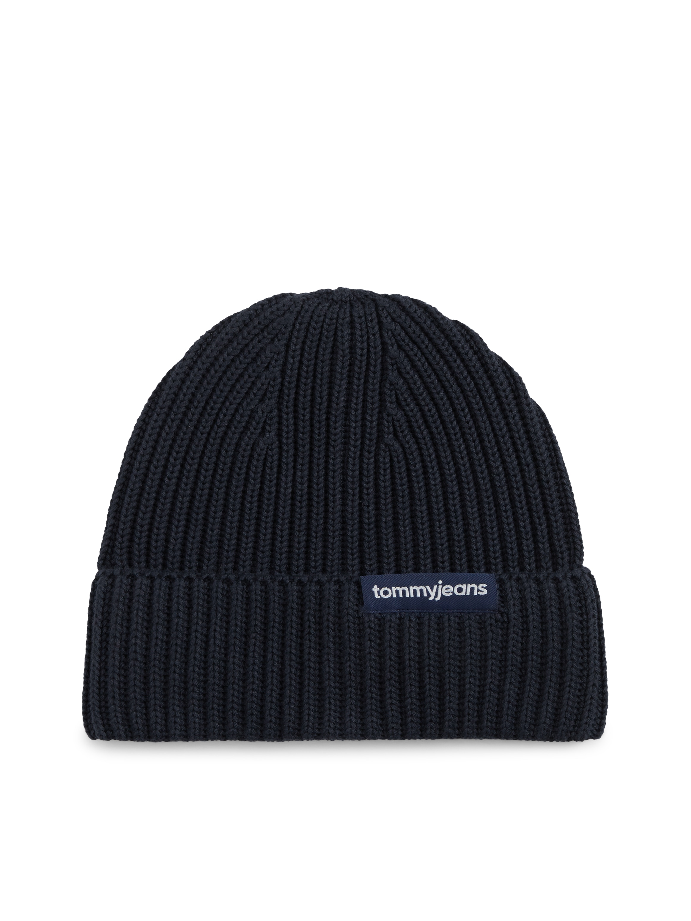 Tommy Jeans Beanie »LINEAR LOGO BEANIE« Regular fit mit Markenlabel
