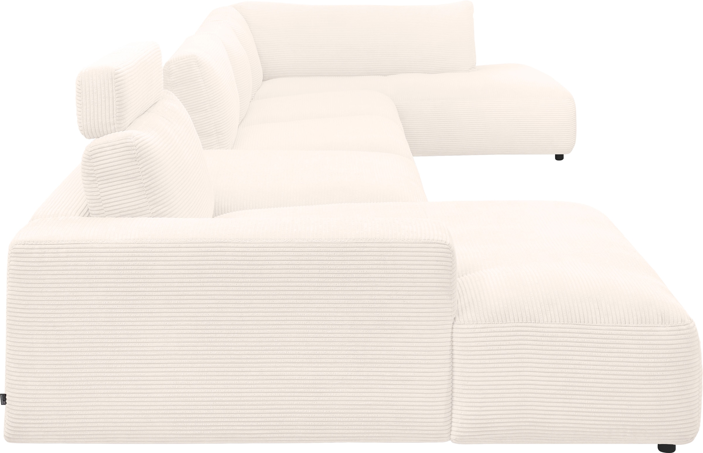 Musterring Wohnlandschaft »Lucia U-Form«, Cord-Bezug, inklusive Kopfstütze, Gesamtbreite 524 cm