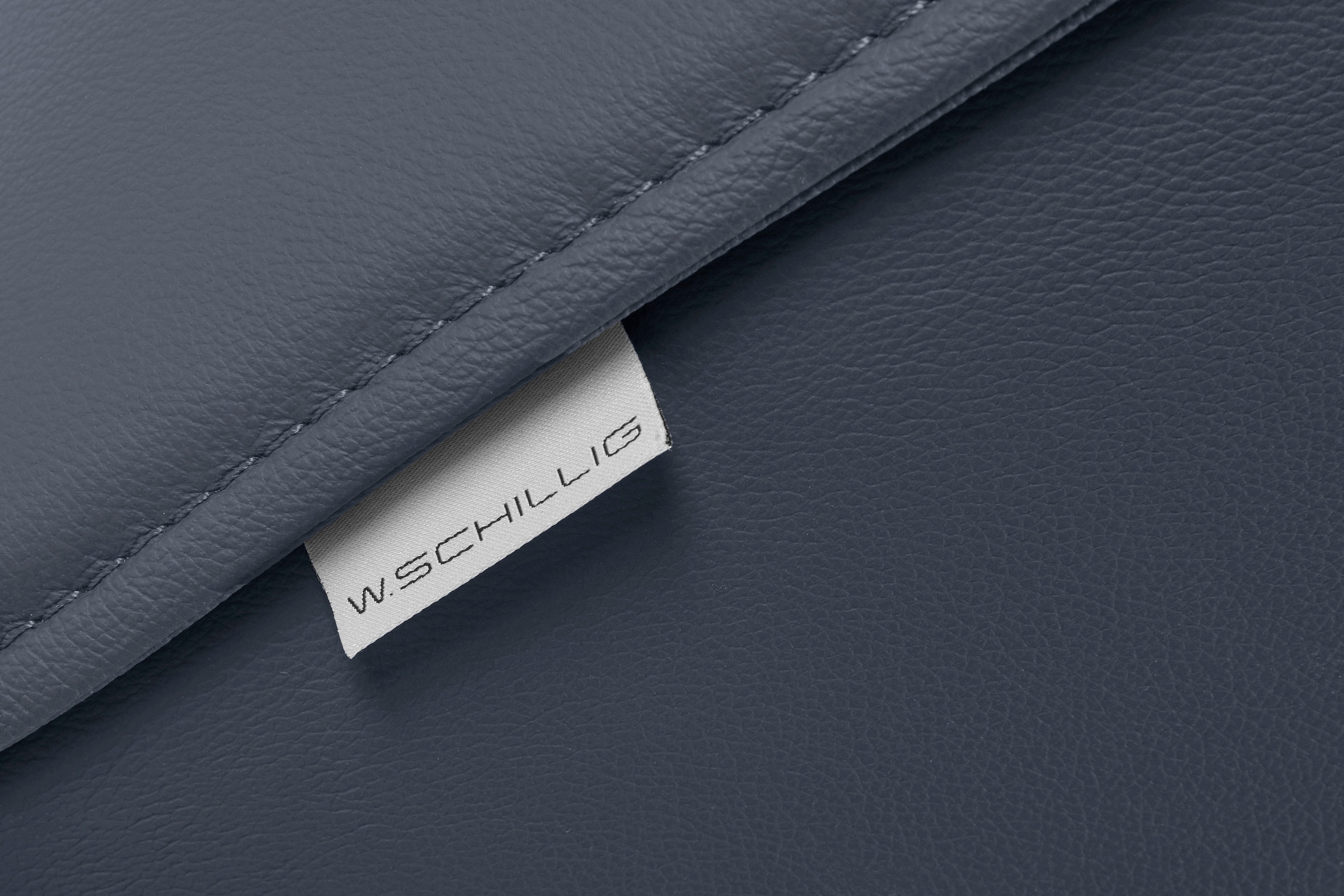 W.SCHILLIG 2-Sitzer »sally«, mit Metall-Winkelfüßen in Silber matt, Breite 154 cm