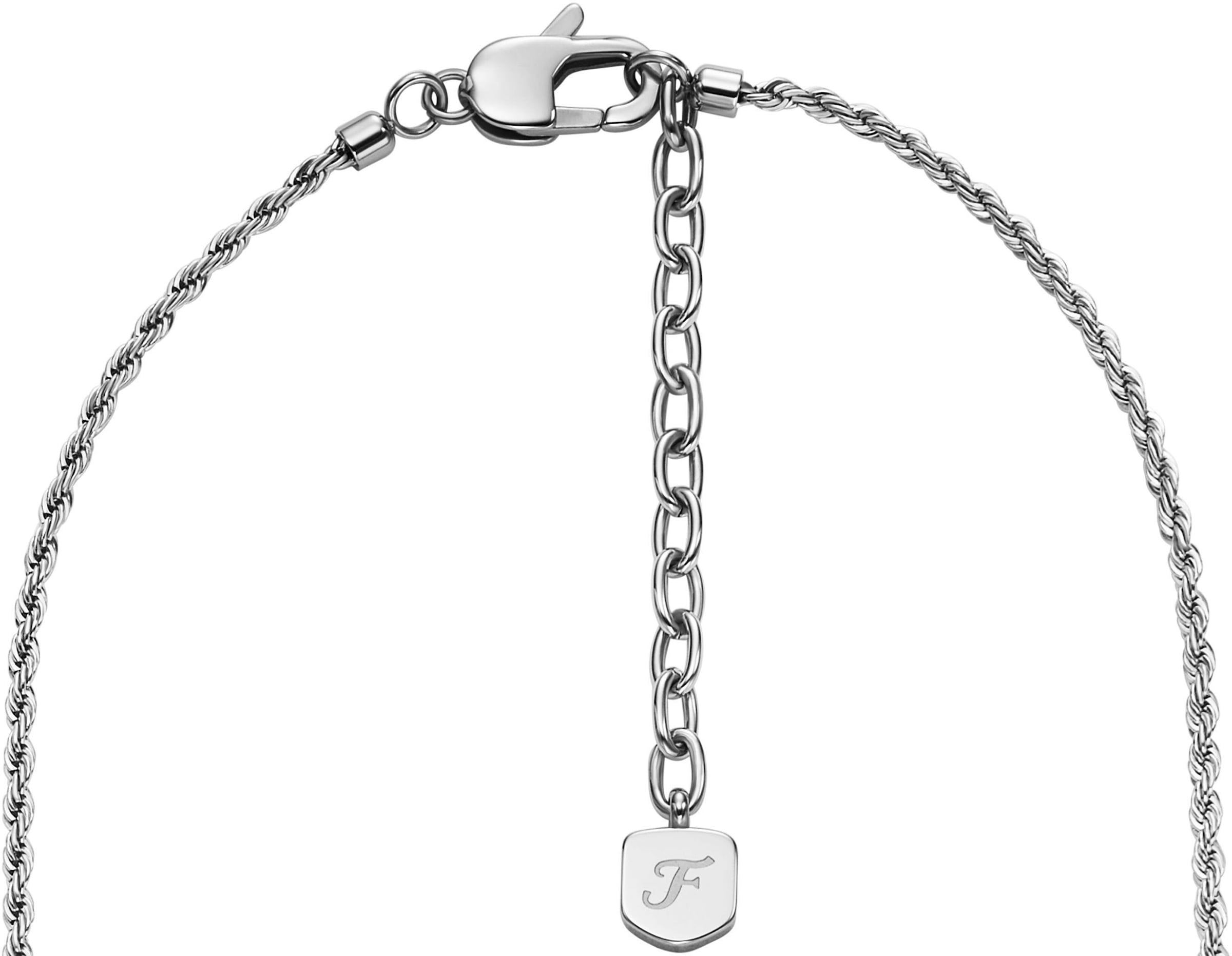 Fossil Kette ohne Anhänger »Schmuck Geschenk Edelstahl Halskette Jewelry, JF04821040«