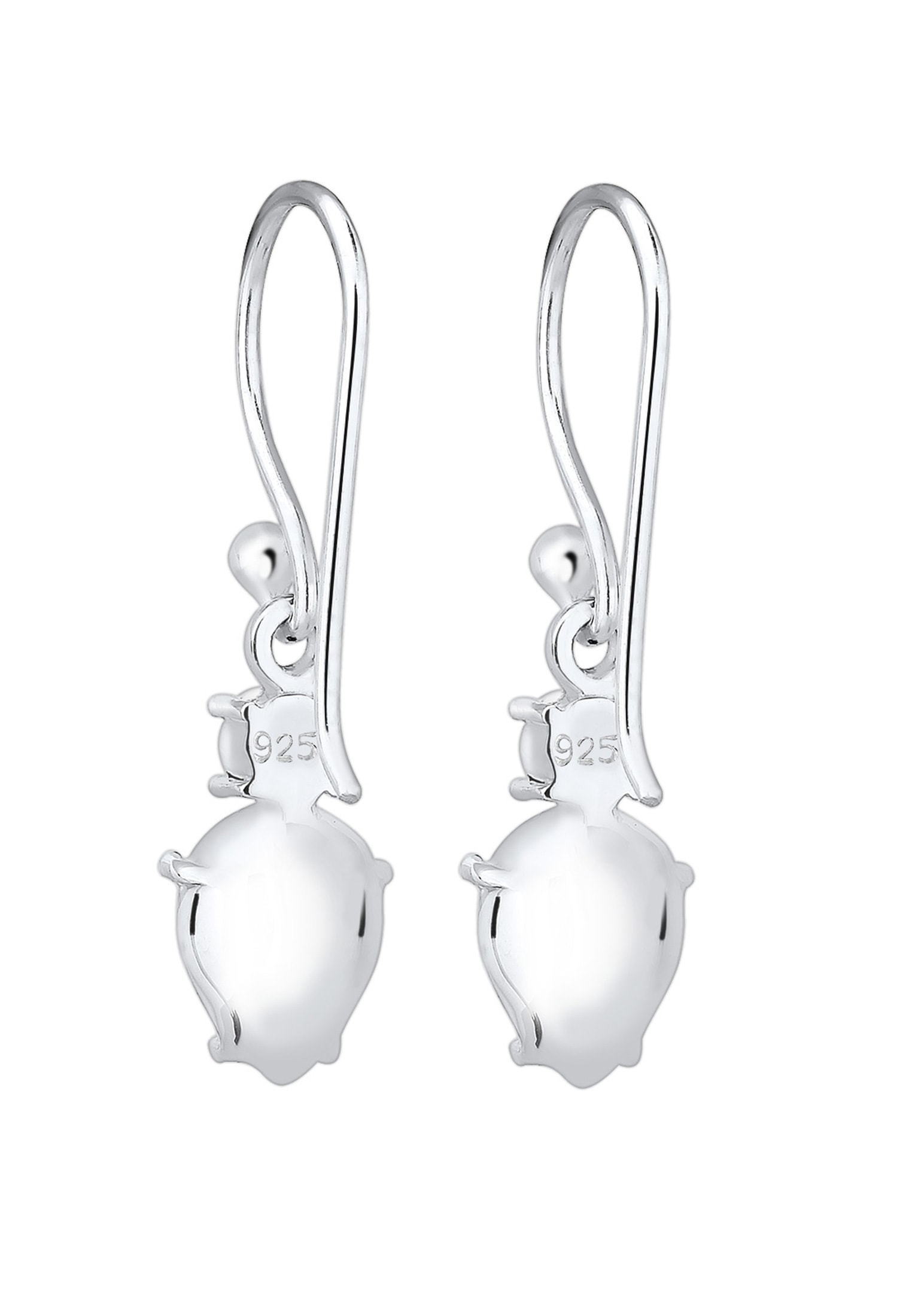 Elli Paar Ohrhänger »Ohrringe Ohrhänger Tropfen Glas Kristalle Hellblau 925 Sterling Silber«