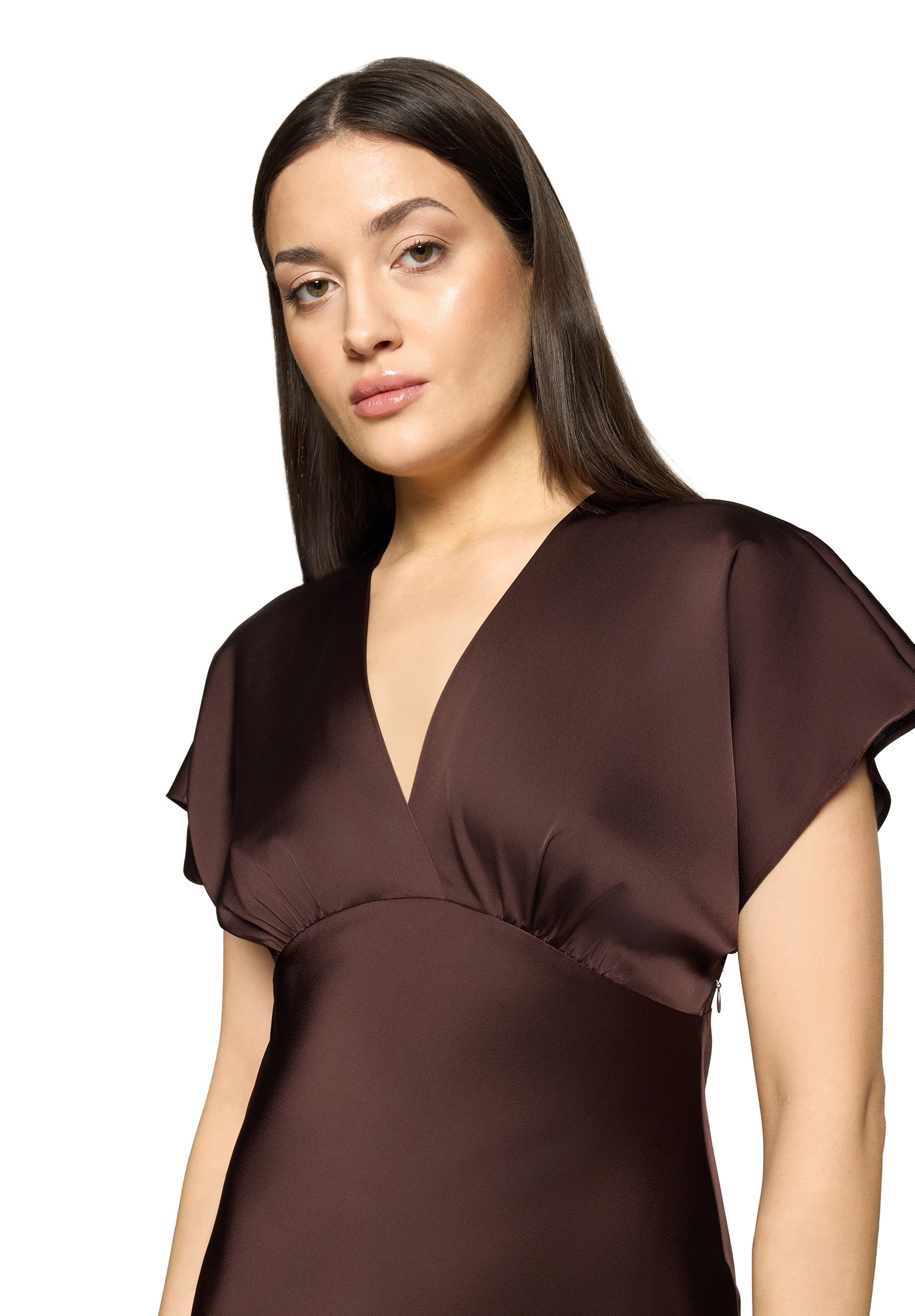 Vera Mont Abendkleid »Abendkleid mit V-Ausschnitt«