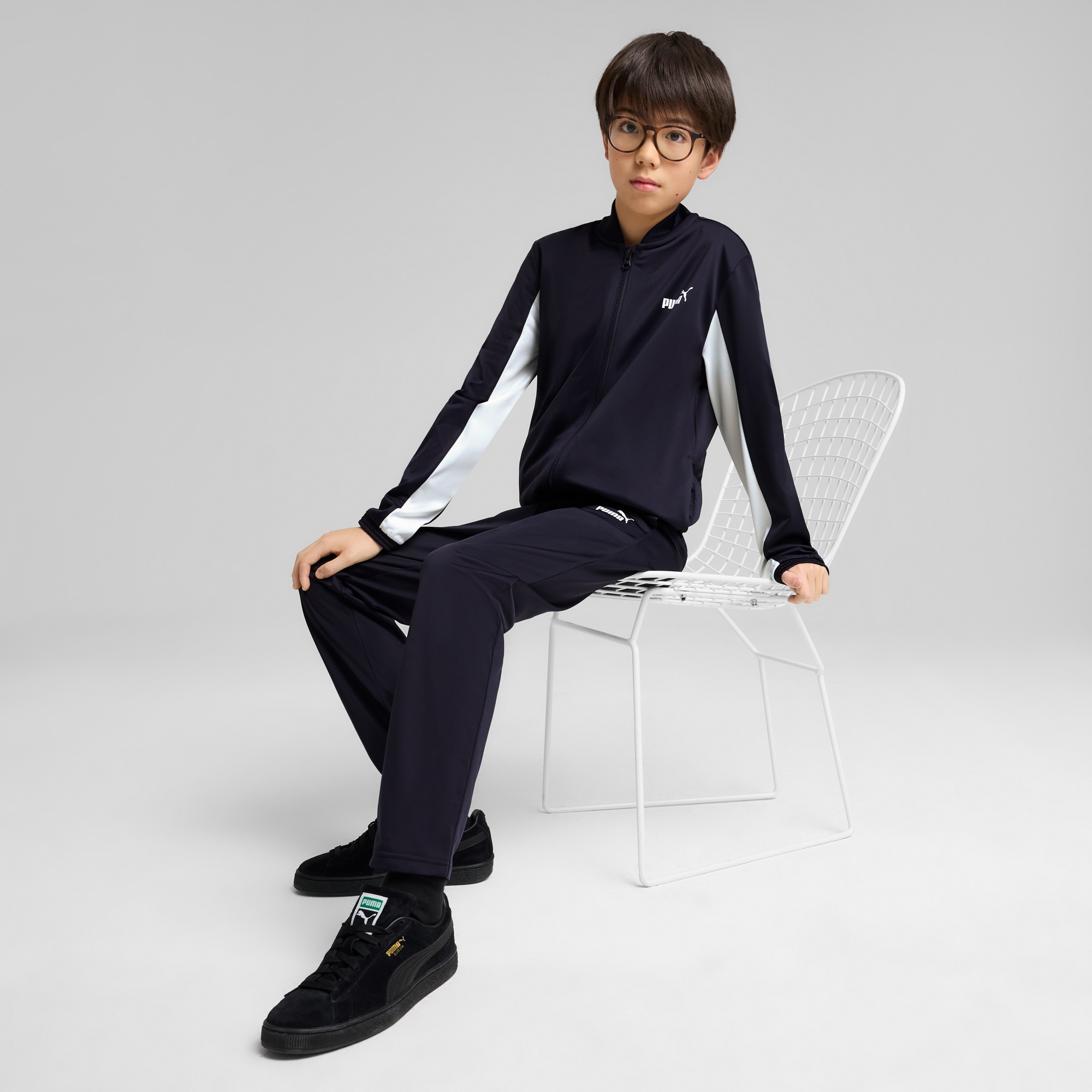 PUMA Trainingsanzug »POLY BASEBALL SUIT B«, (2 tlg.)