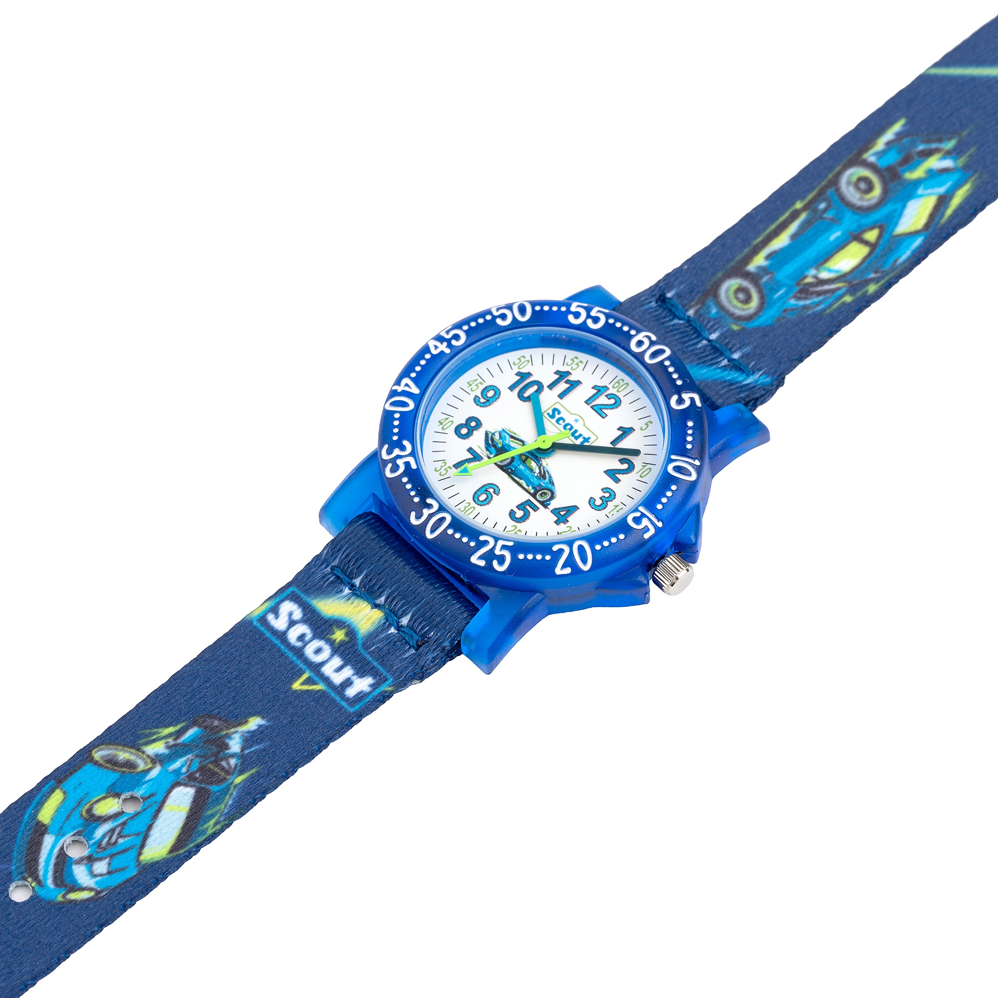 Scout Quarzuhr »The It-Collection« Armbanduhr, Kinderuhr, Lernuhr, Geschenkidee, Schulanfang, Auto