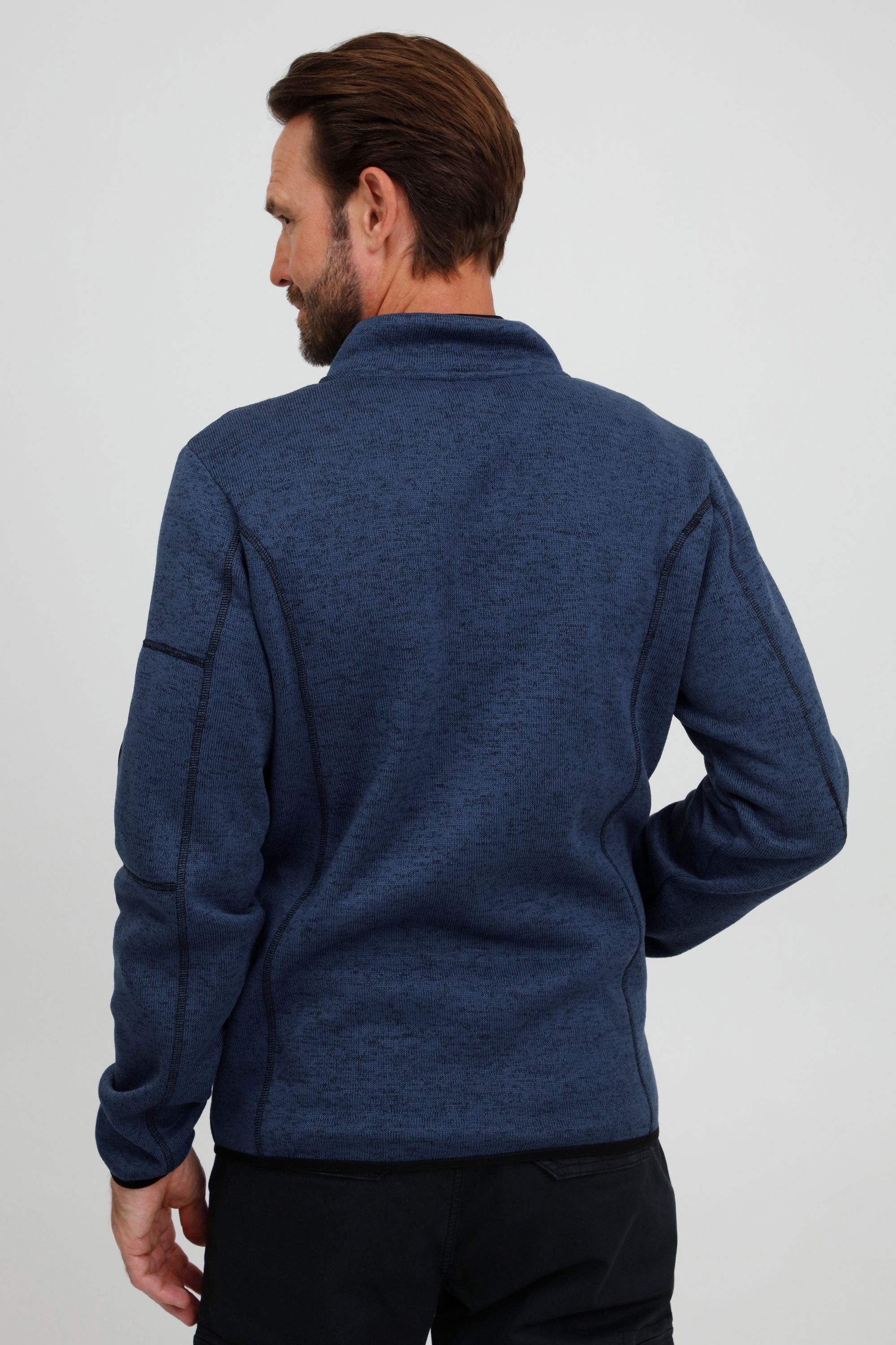 FQ1924 Fleecejacke »Fleecejacke FQBikker«, ohne Kapuze