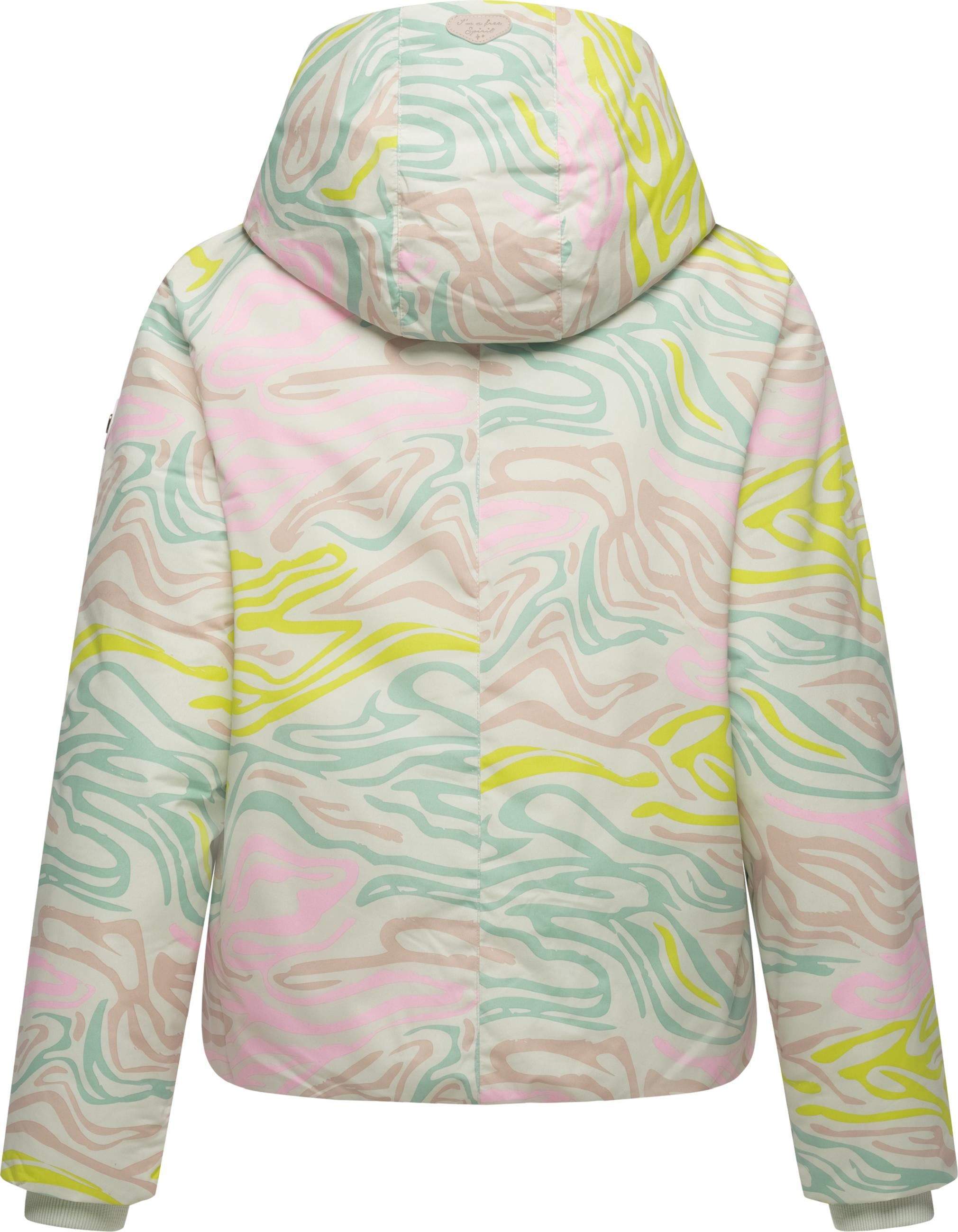 Ragwear Winterjacke »Winterjacke Amarrena«, mit Kapuze, Wasserdichte Damen Steppjacke mit modischem Farbverlauf