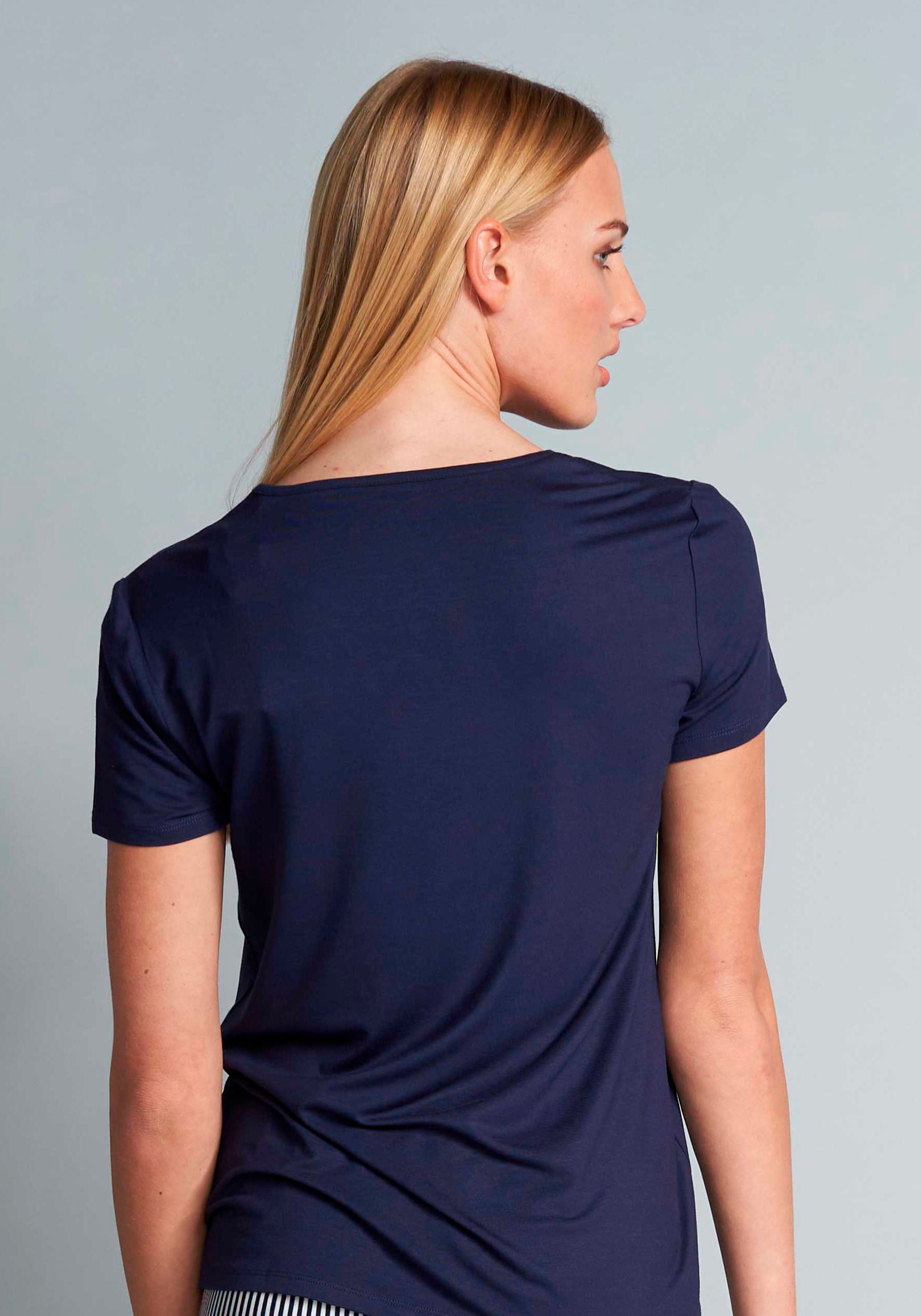TOM TAILOR T-Shirt »Florence«, Kurzarm, Rundhalsausschnitt