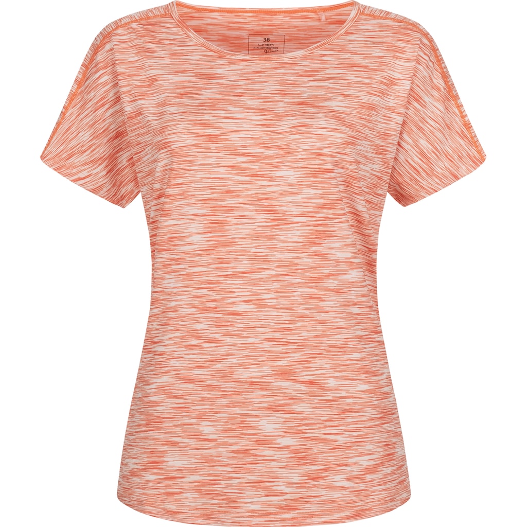 DEPROC Active Funktionsshirt »MORAY MELANGE WOMEN«, Funktionsshirt in Melangeoptik