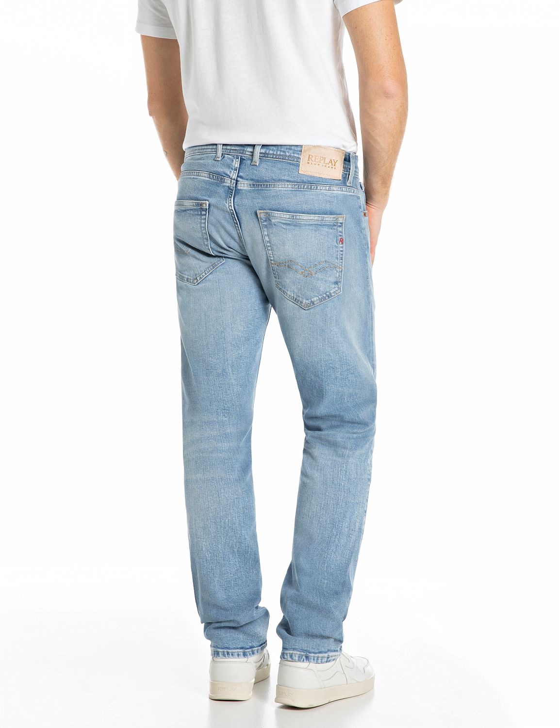 Replay Straight-Jeans »GROVER«, in vielen verschiedenen Waschungen, mit Stretch