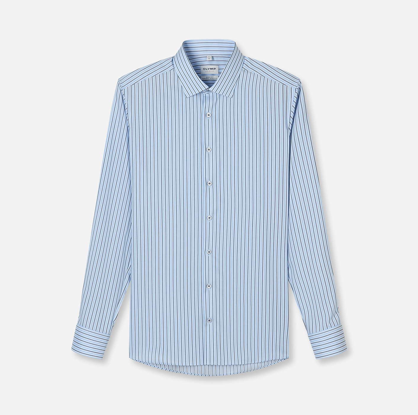 OLYMP Langarmhemd »Level 5« Body fit, Kentkragen, Businesshemd