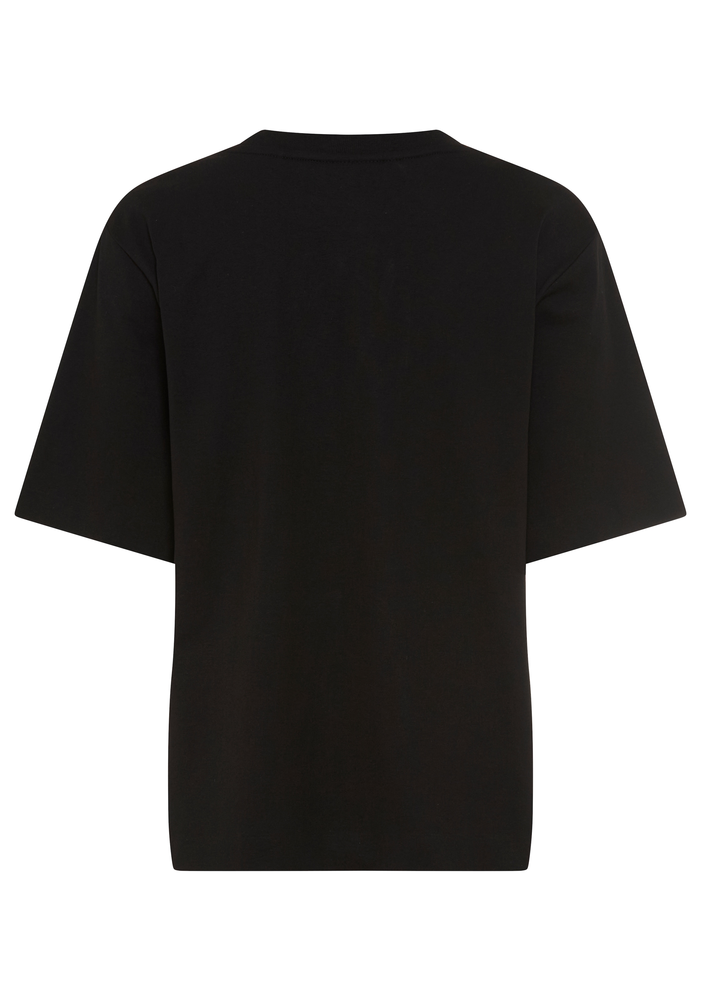 BOSS ORANGE T-Shirt »Eregular Premium Damenmode« mit Logo-Detail, Relaxed Fit