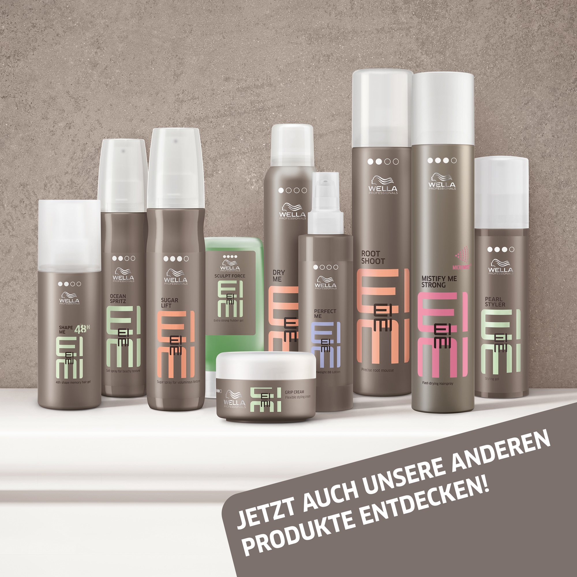 Wella Professionals Haarpflege-Spray »EIMI Flexible Finish Modellierspray« leichter Halt, flexibles Styling, schützt vor UV-Strahlung