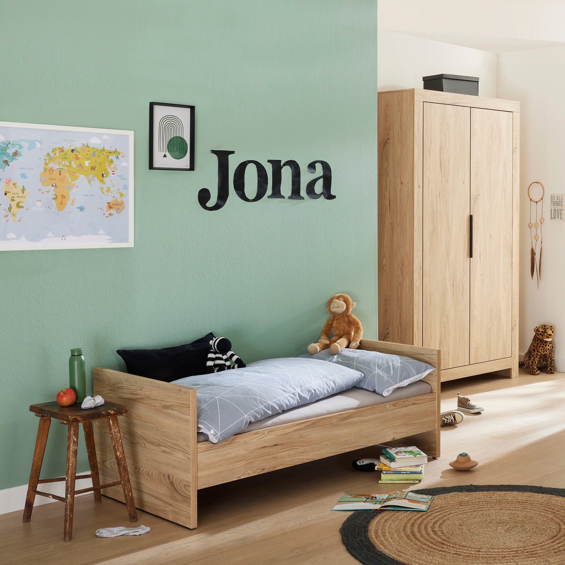 PAIDI Babybett »JOSIE«, 4-fach höhenverstellbar, mit Airwell® Comfort Federleistenrost