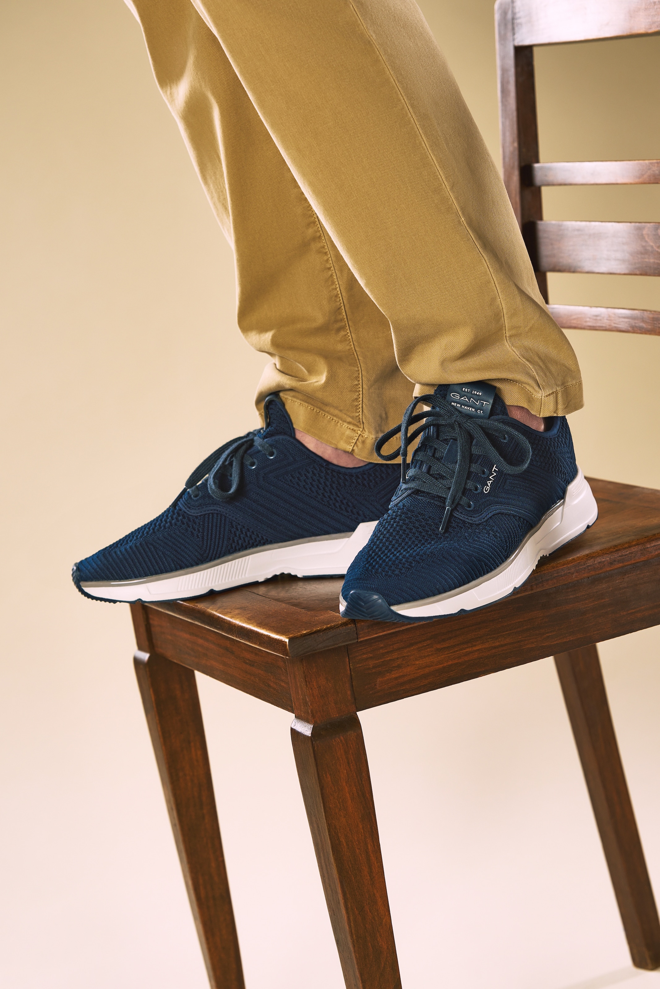 Gant Sneaker »Beeker«, Schnürschuh, Plateausneaker im Runners Look