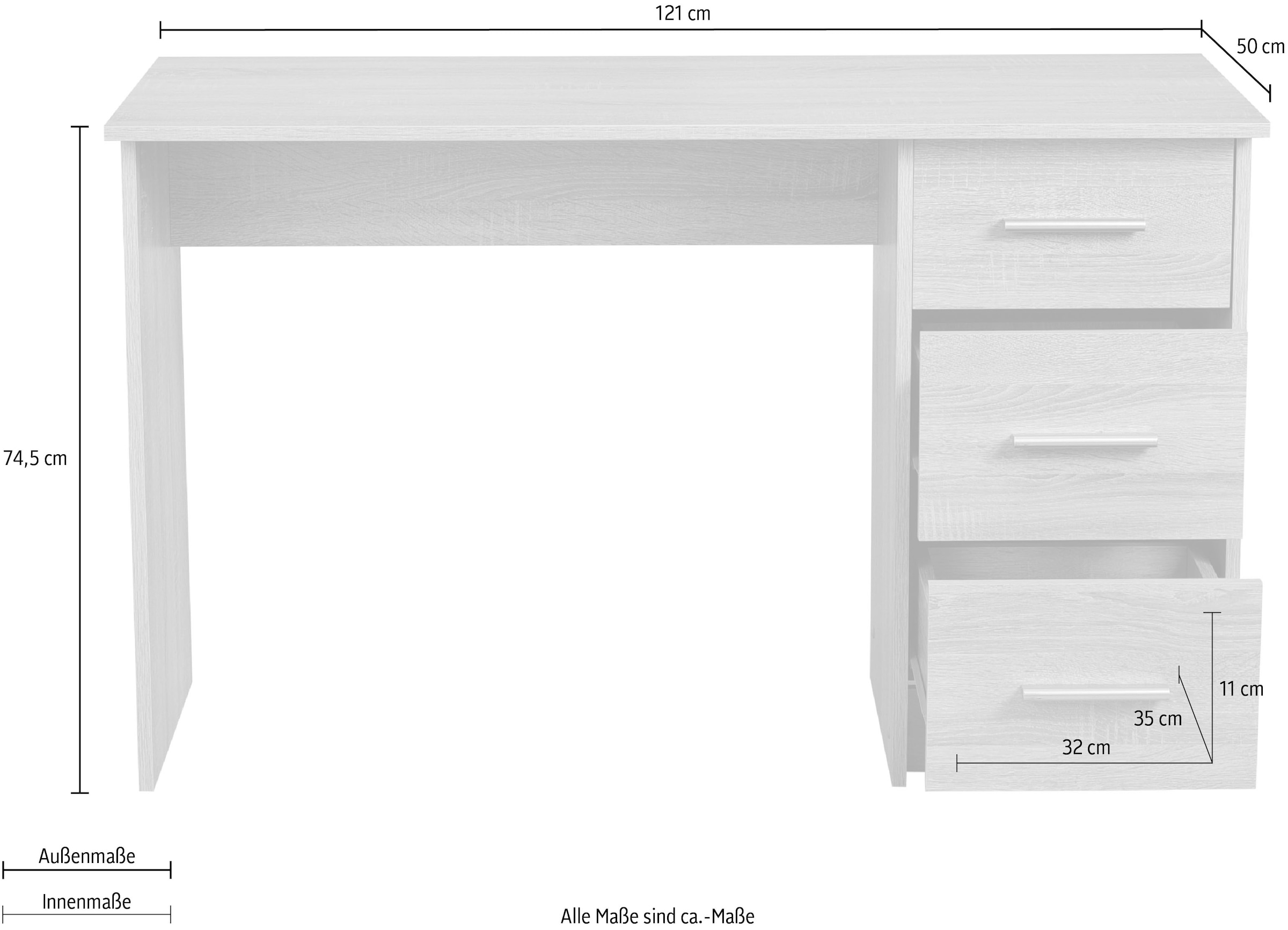 INOSIGN Schreibtisch »Tales« gut geeignet für das Home Office