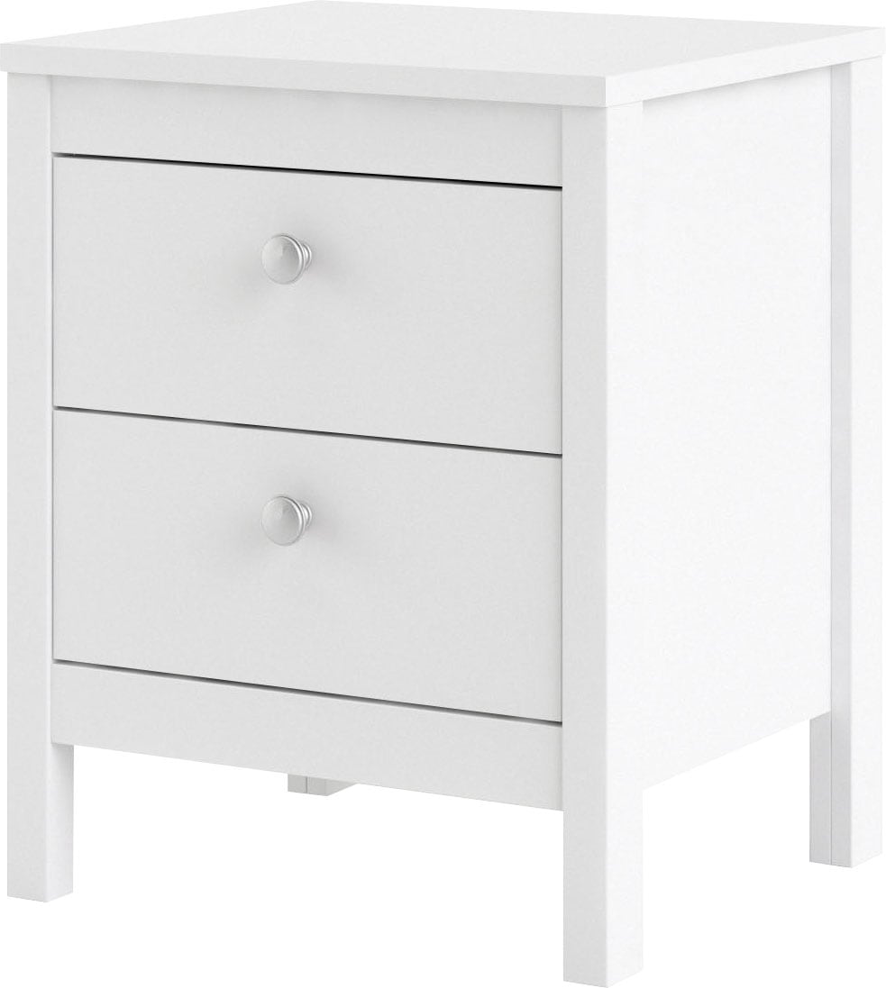 Home affaire Nachttisch »Nachtkommode, Nachtschrank, Beistelltisch«, mit 2 Schubladen, Breite 44 cm, Höhe 54 cm