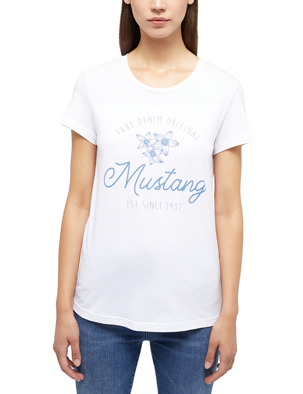MUSTANG Kurzarmshirt »Print-Shirt«