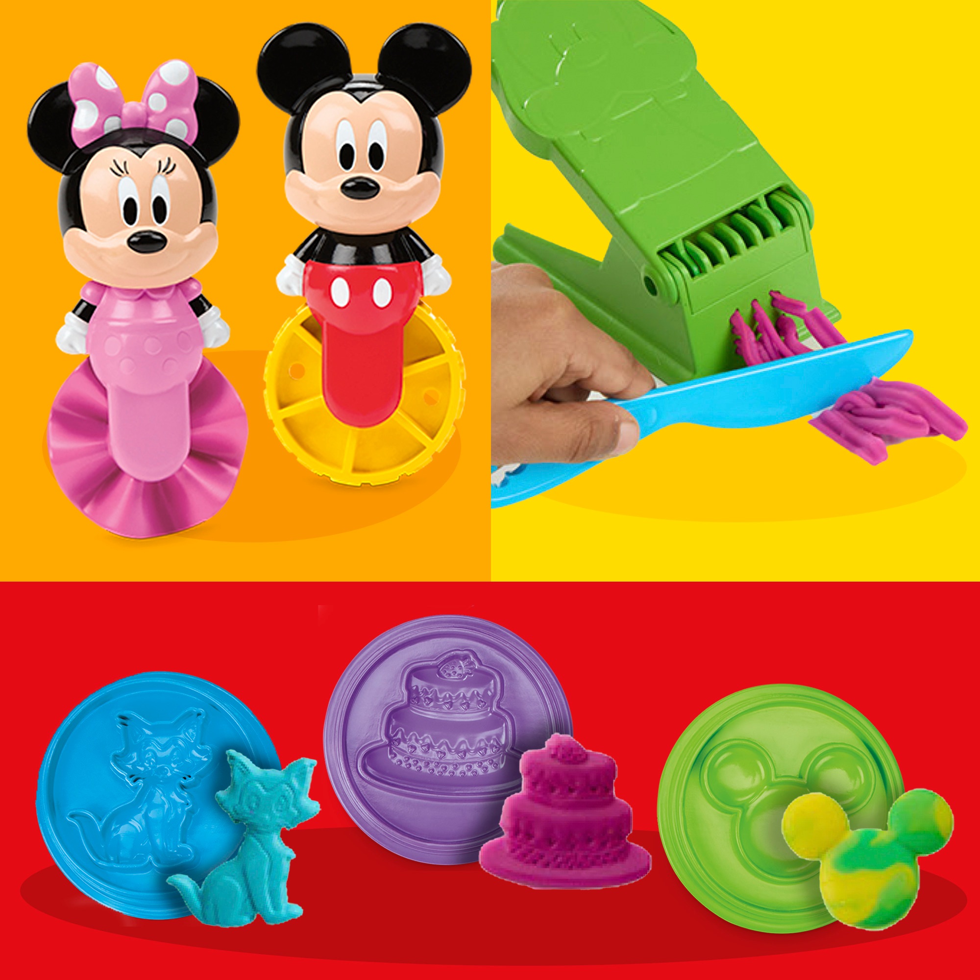Hasbro Knetform-Set »Play-Doh Disney Junior Knet-Bilderbuch«