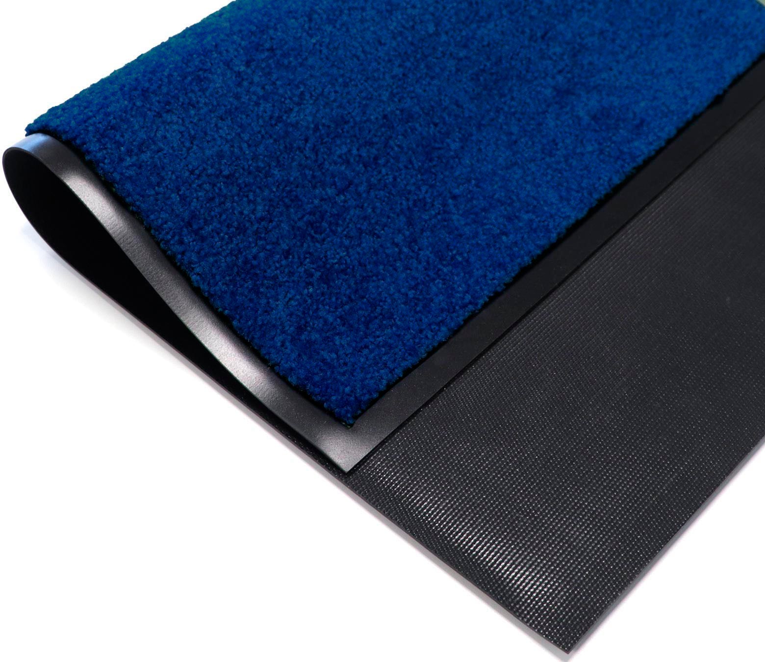 Primaflor-Ideen in Textil Fußmatte »Schmutzfangmatte CLEAN PRO, Made in Belgium«, rechteckig, 8 mm Höhe, Uni-Farben, UV-beständig, strapazierfähig, waschbar