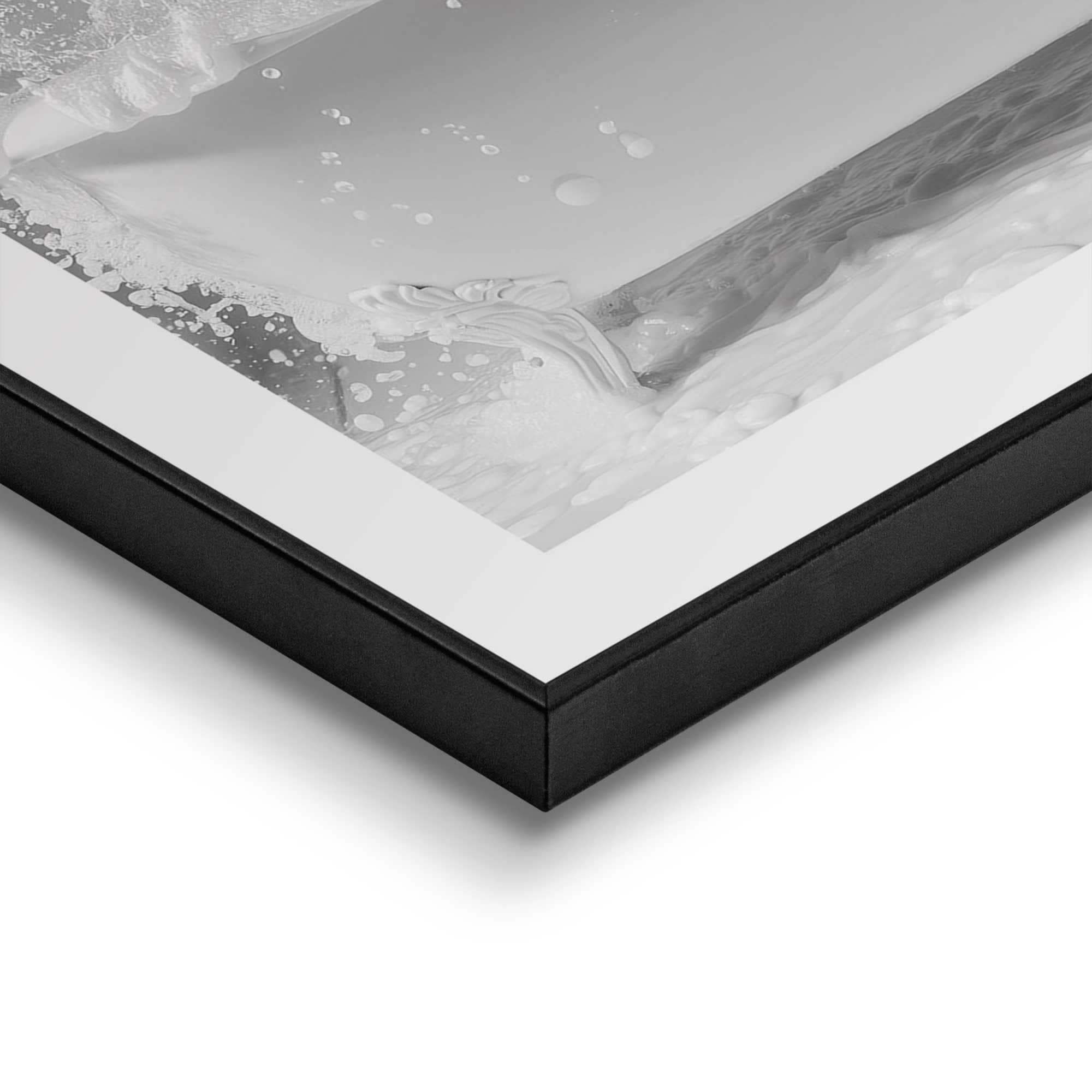 Reinders! Poster »Penguin Splash« Toilette - Schwarz-Weiß - MDF - Tiere - 30x40 cm