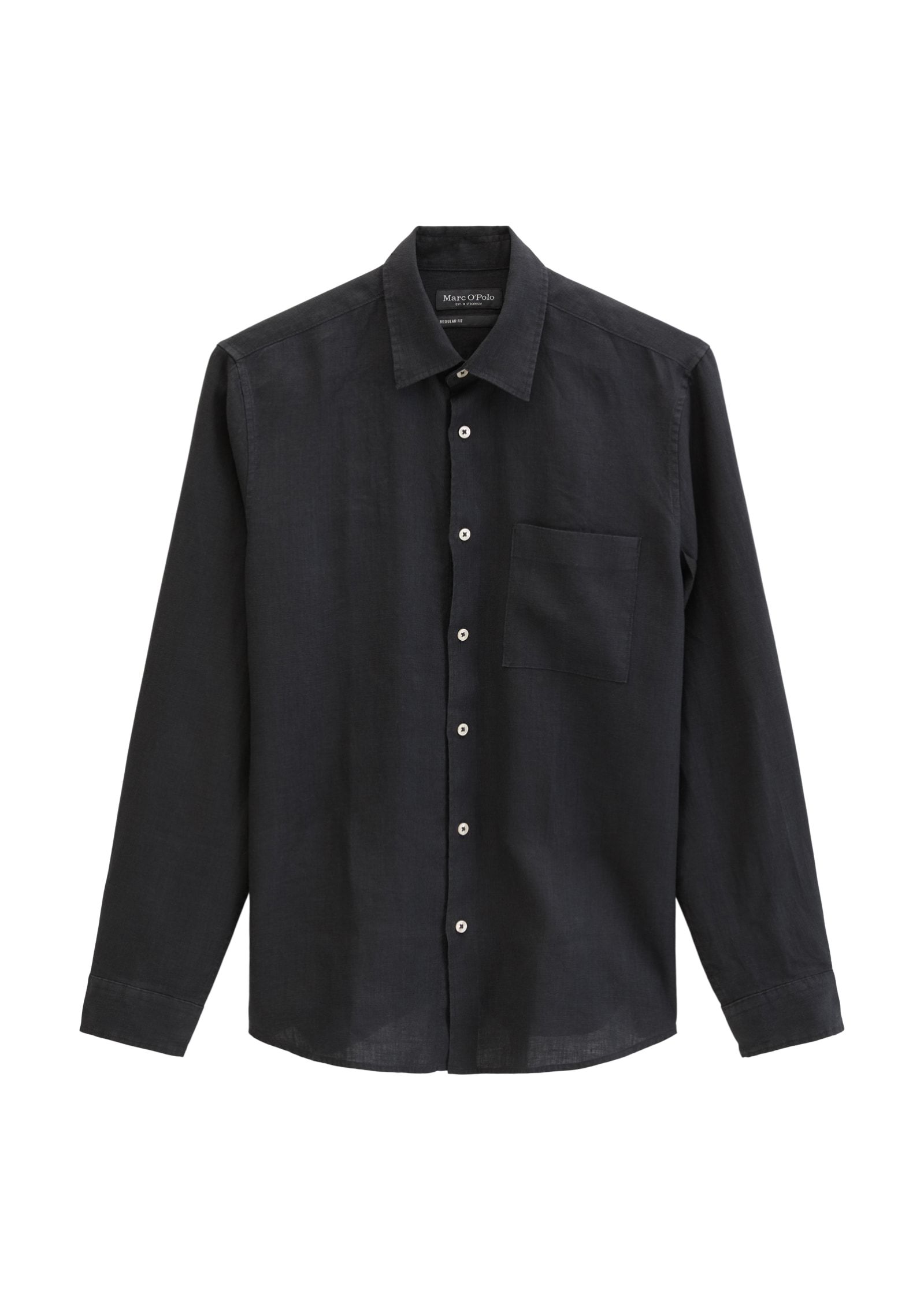 Marc O'Polo Leinenhemd im klassisch cleanen Look