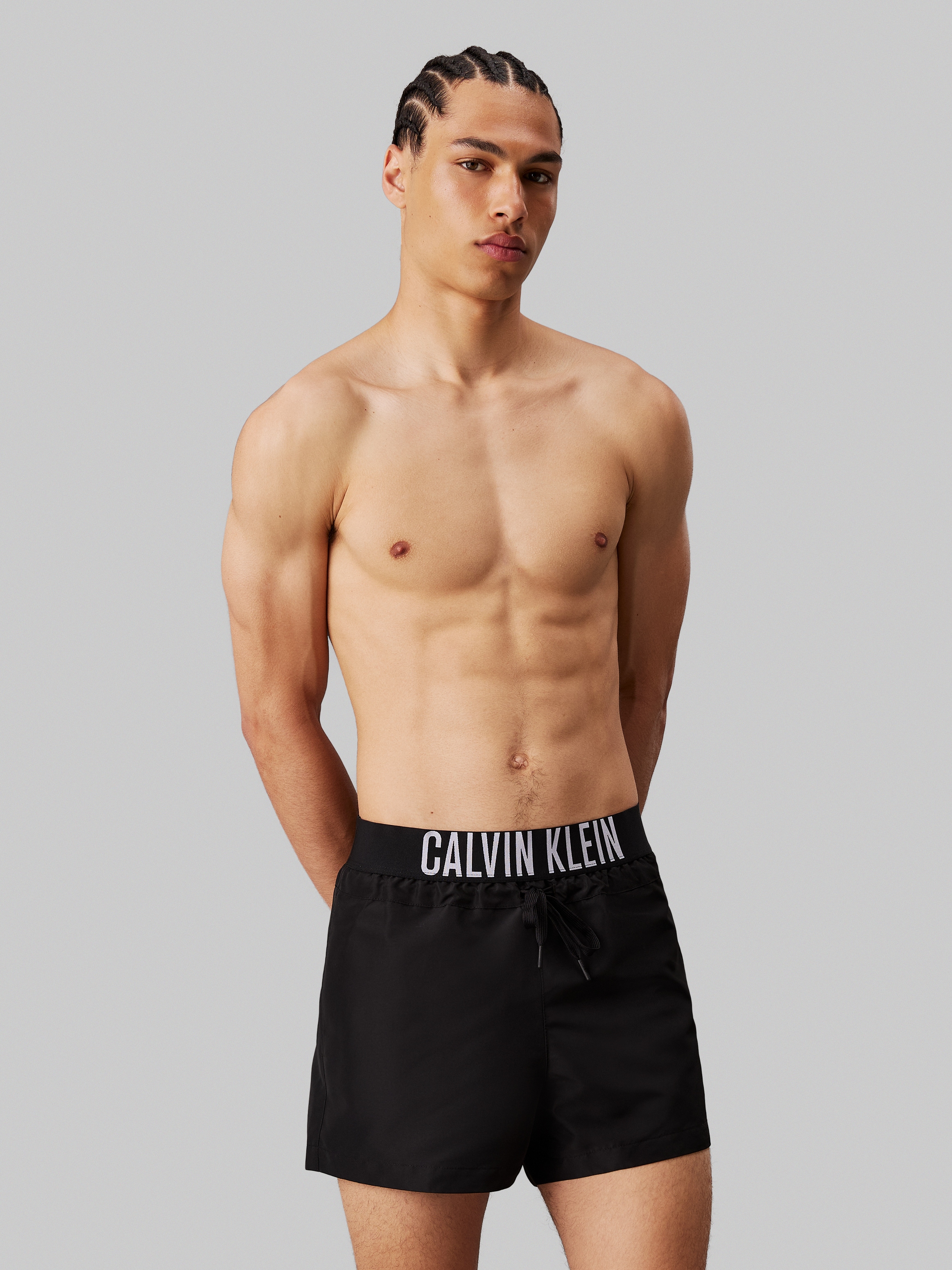 Calvin Klein Swimwear Badeshorts »SHORT WB«, mit Logobund