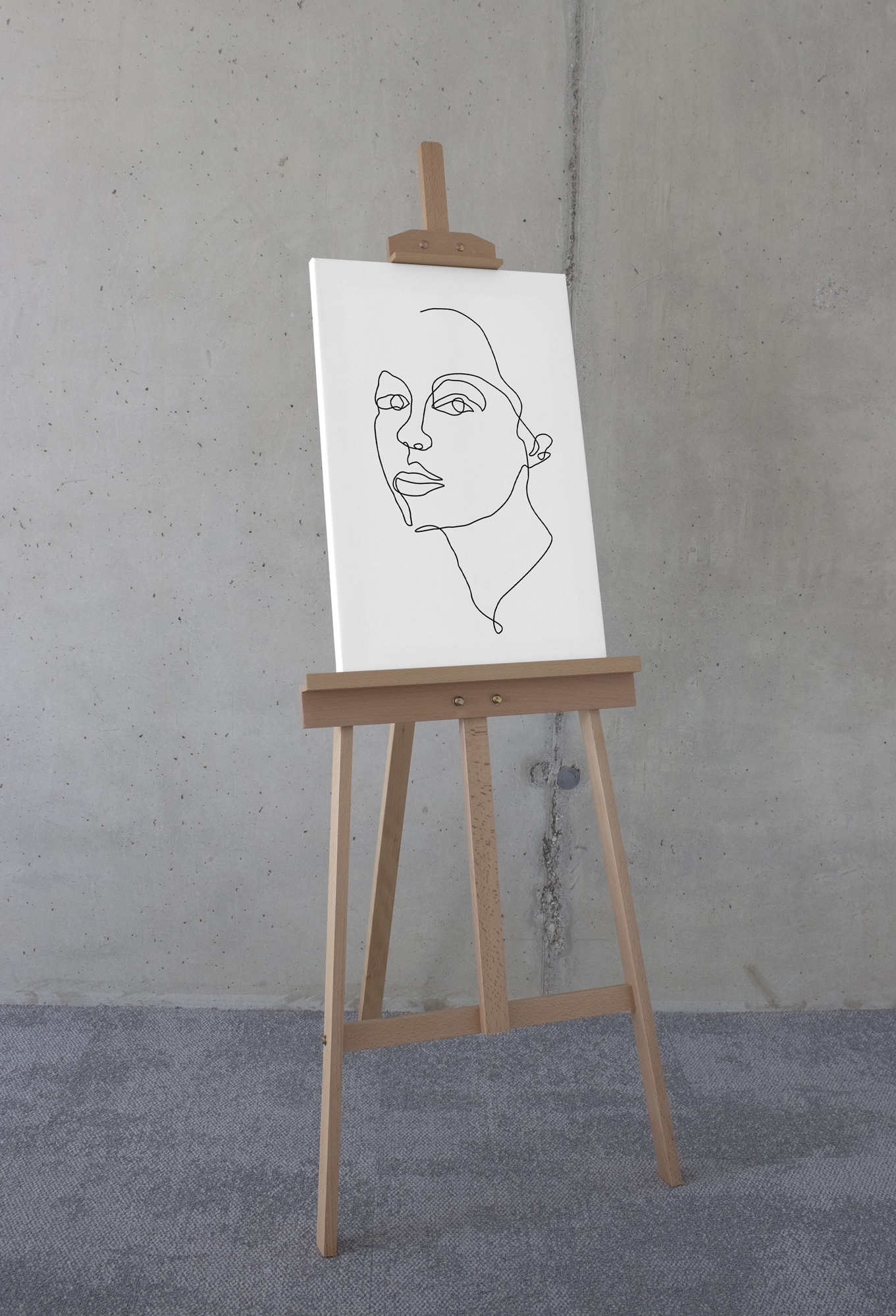 Komar Leinwandbild »Peaceful Mind - Größe 40 x 60 cm«, Natur, (1 St.), Keilrahmenbild mi Echtholzrahmen