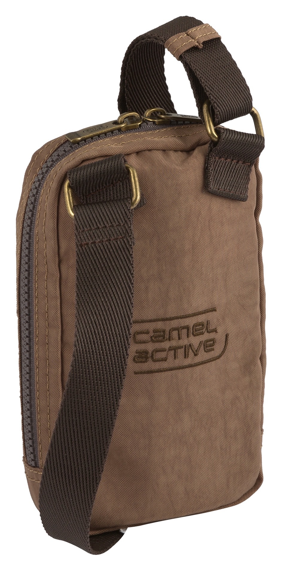 camel active Umhängetasche »Journey« aus leichtem robusten Nylon, funktional perfekt für alle Lebenslagen