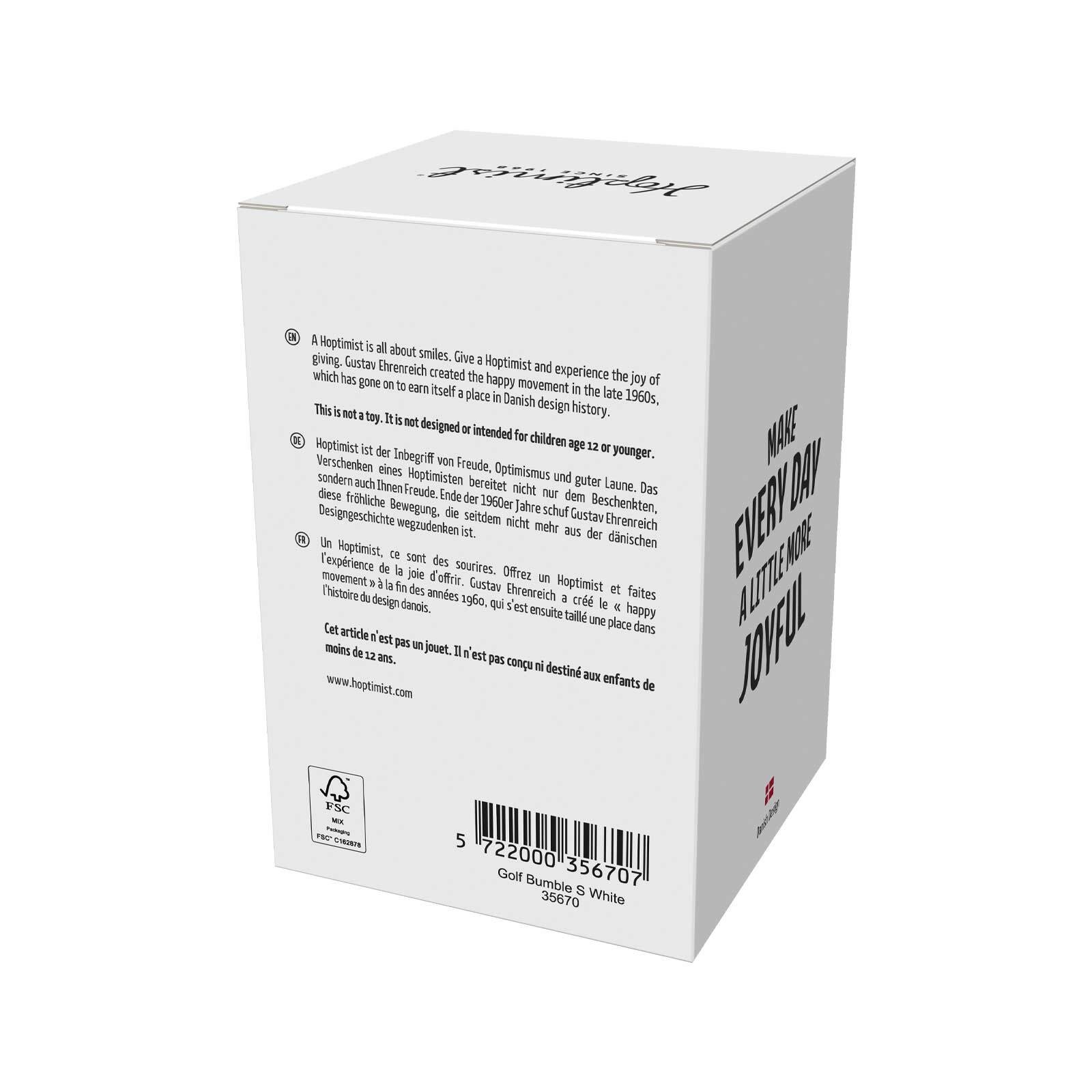 HOPTIMIST Dekofigur »Dekofigur Bumble S Golf 7,6 cm weiß«