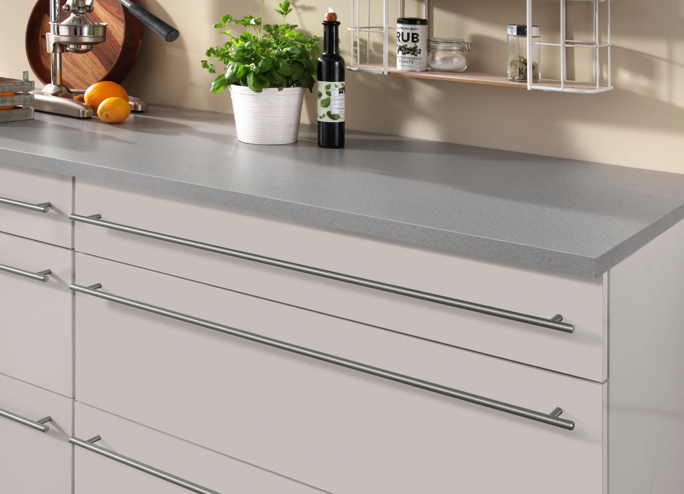 wiho Küchen Küche »Chicago« ohne E-Geräte, Gesamtbreite 180 cm