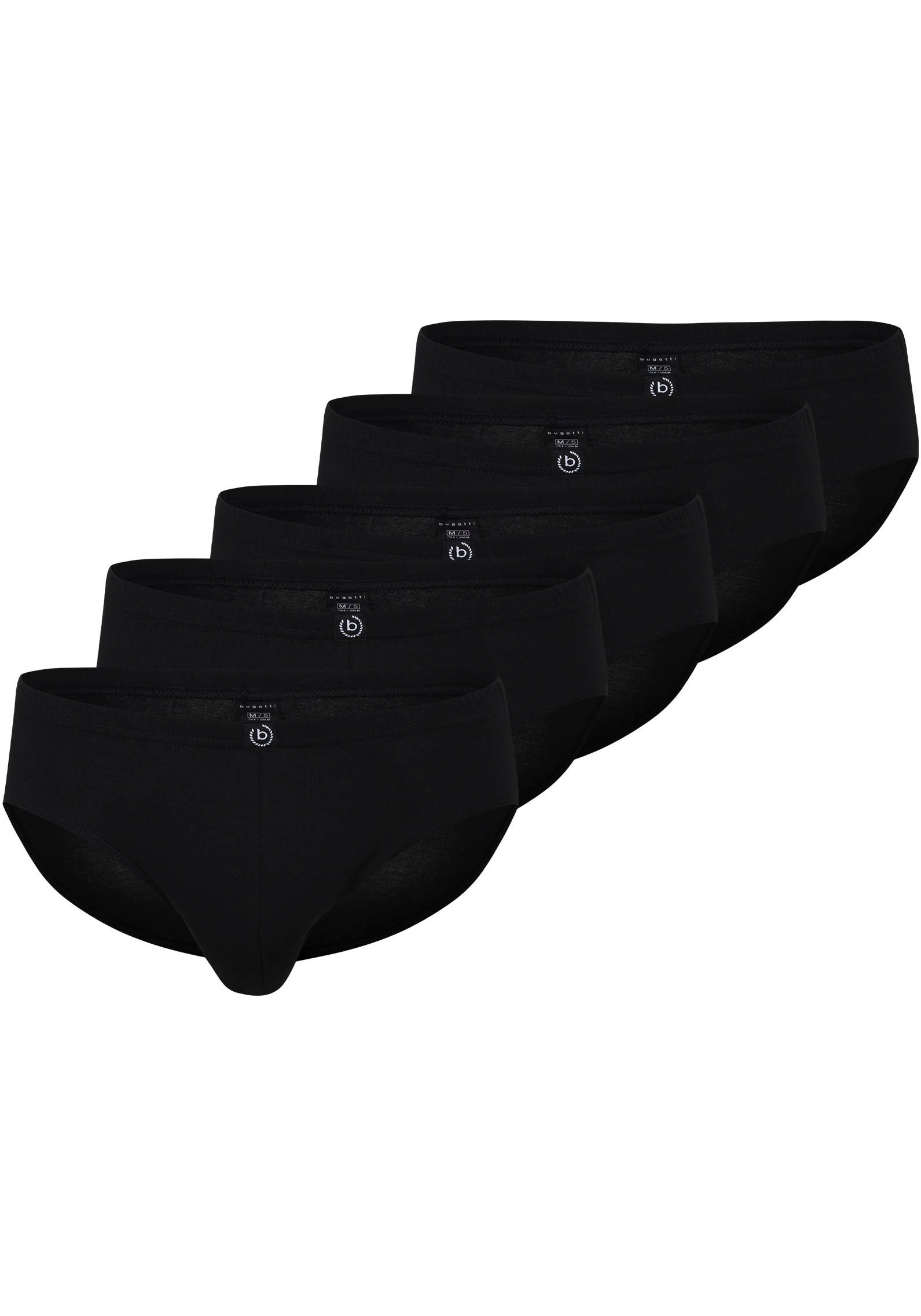 bugatti Slip »Oslo«, (Packung, 5 St., 5), Sport-Slip im 5er Pack