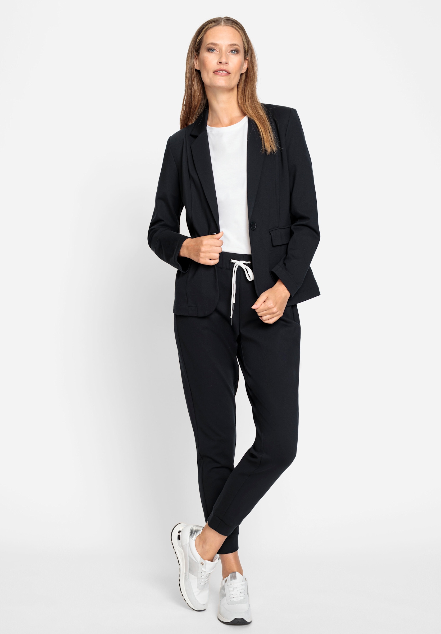heine Business-Kostüm »Hosenanzug Hosenanzug mit 7/8-Hose«