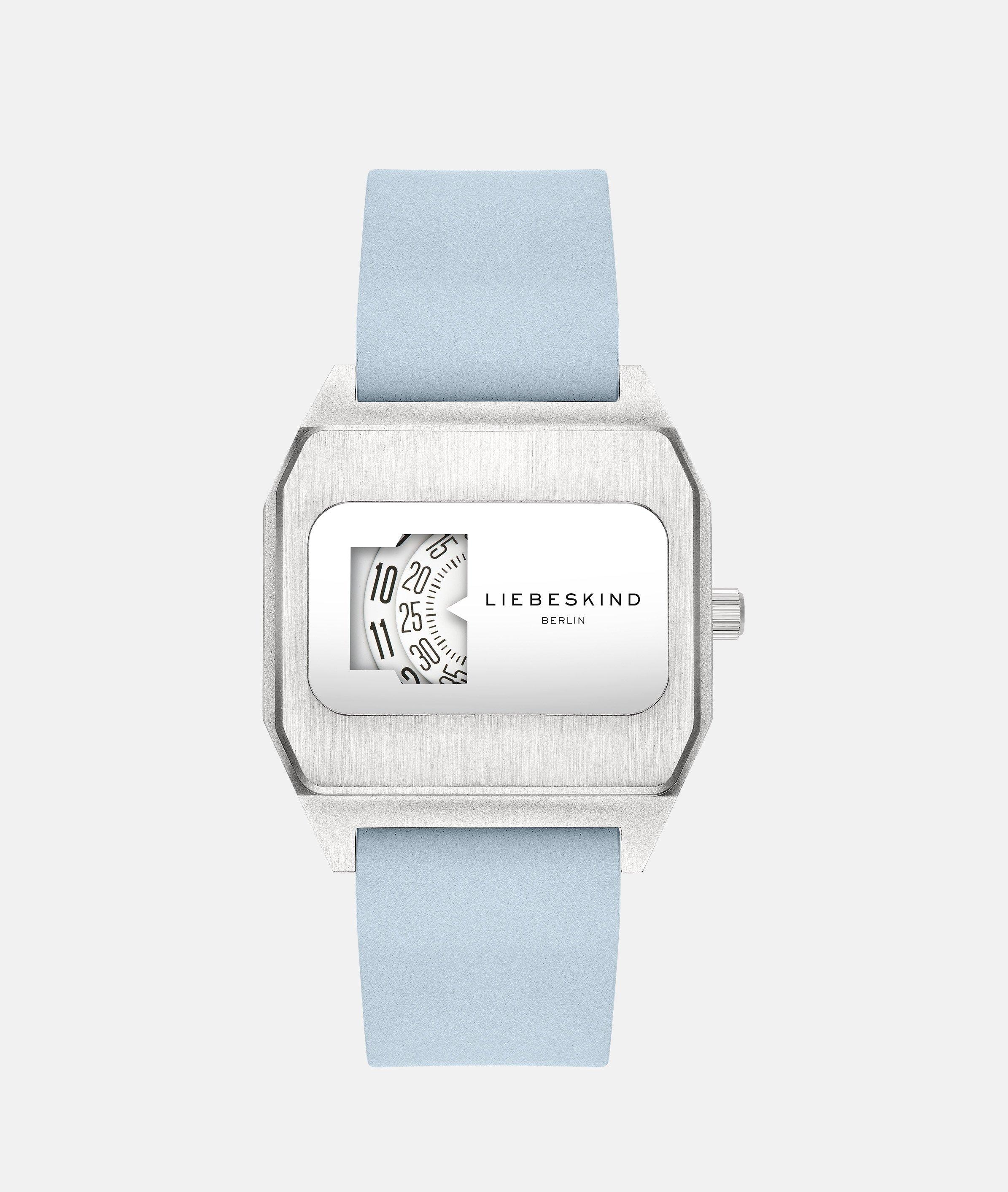 Liebeskind Berlin Quarzuhr »Vinyl Vision« Armbanduhr, Damenuhr, Lederarmband, analog