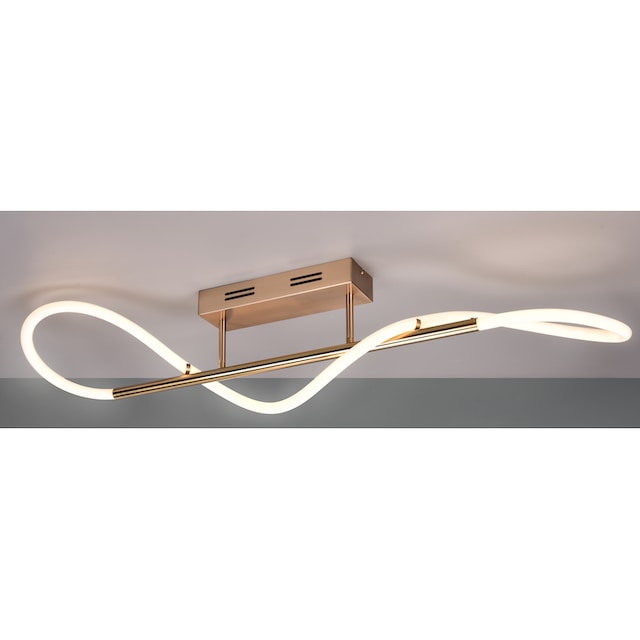 Leonique LED Deckenleuchte »Cecile«, 1 flammig-flammig, Deckenlampe,  geschwungene LED Röhre, dimmbar, warmweiß, 3200 Lumen online kaufen | mit 3  Jahren XXL Garantie