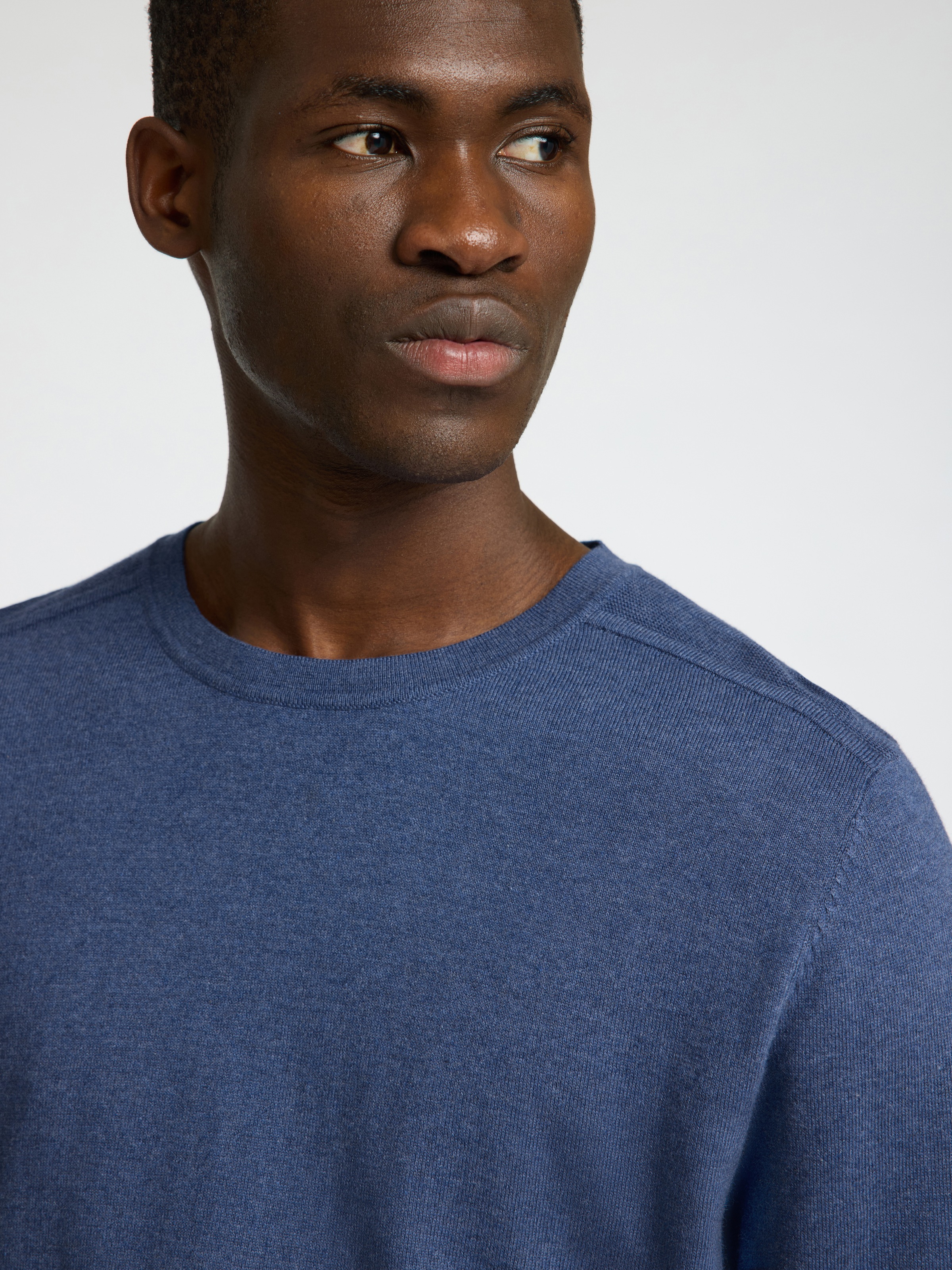 SELECTED HOMME Strickpullover »SLHBERG CREW NECK NOOS«