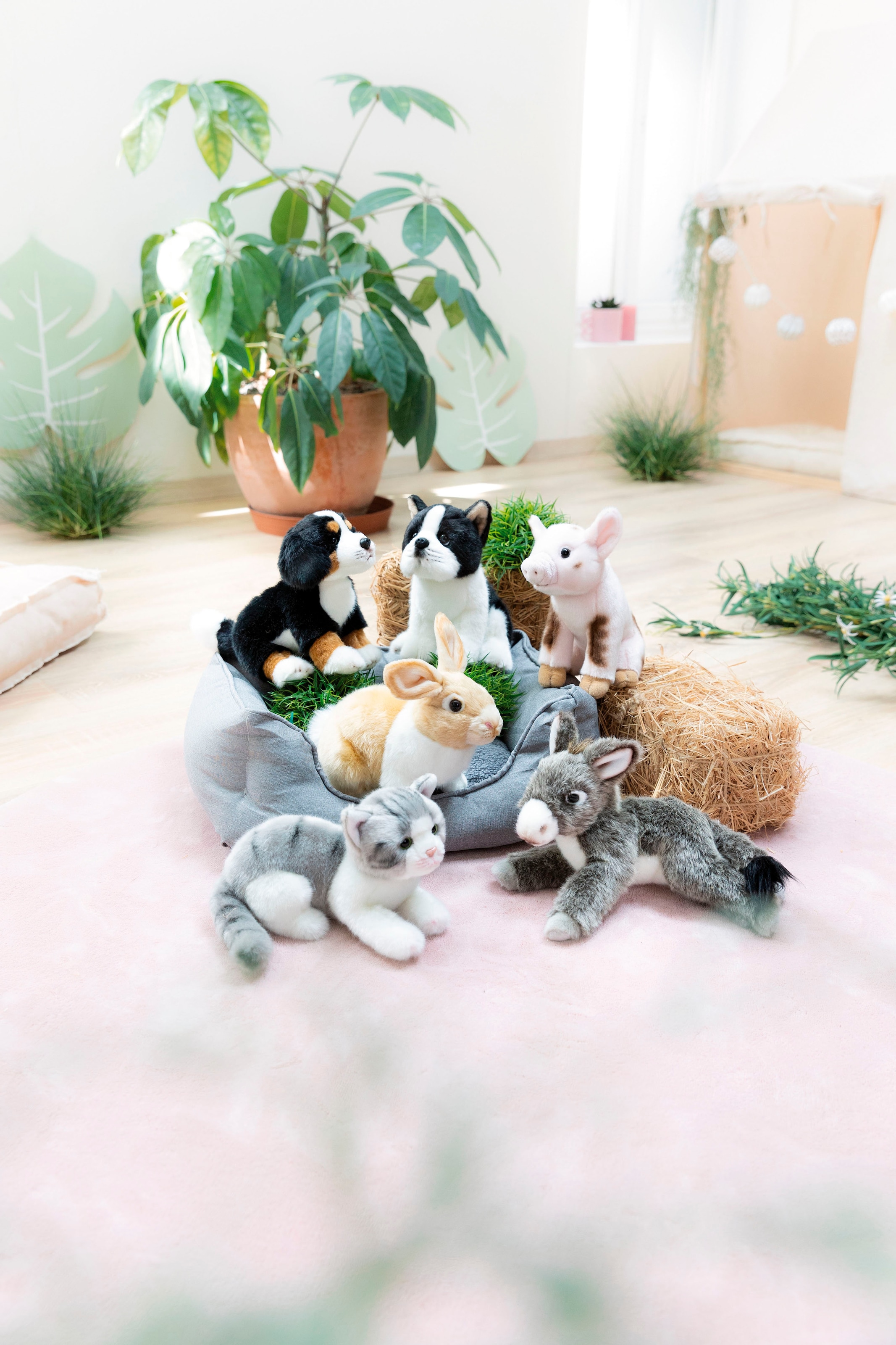 Nici Kuscheltier »Lifelike, Katze, 20 cm« enthält recyceltes Material (Global Recycled Standard)