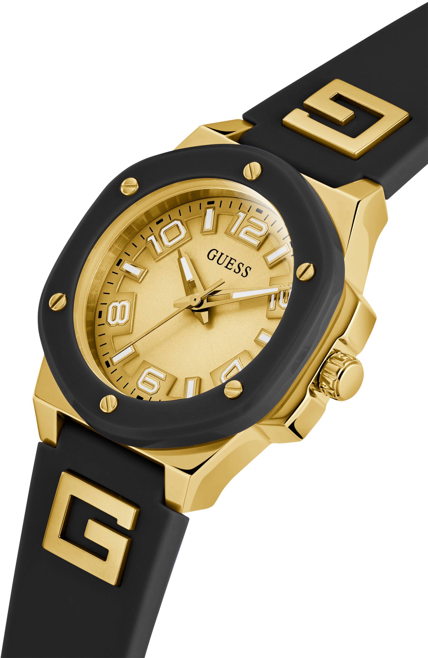 Guess Quarzuhr »G HYPE«, Armbanduhr, Damenuhr